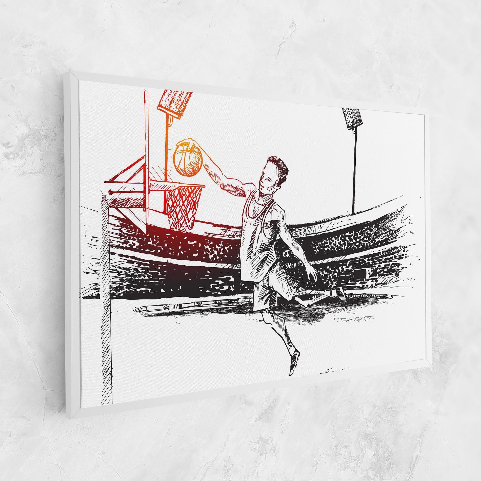 Tablou Canvas Basket Arena mockup 1