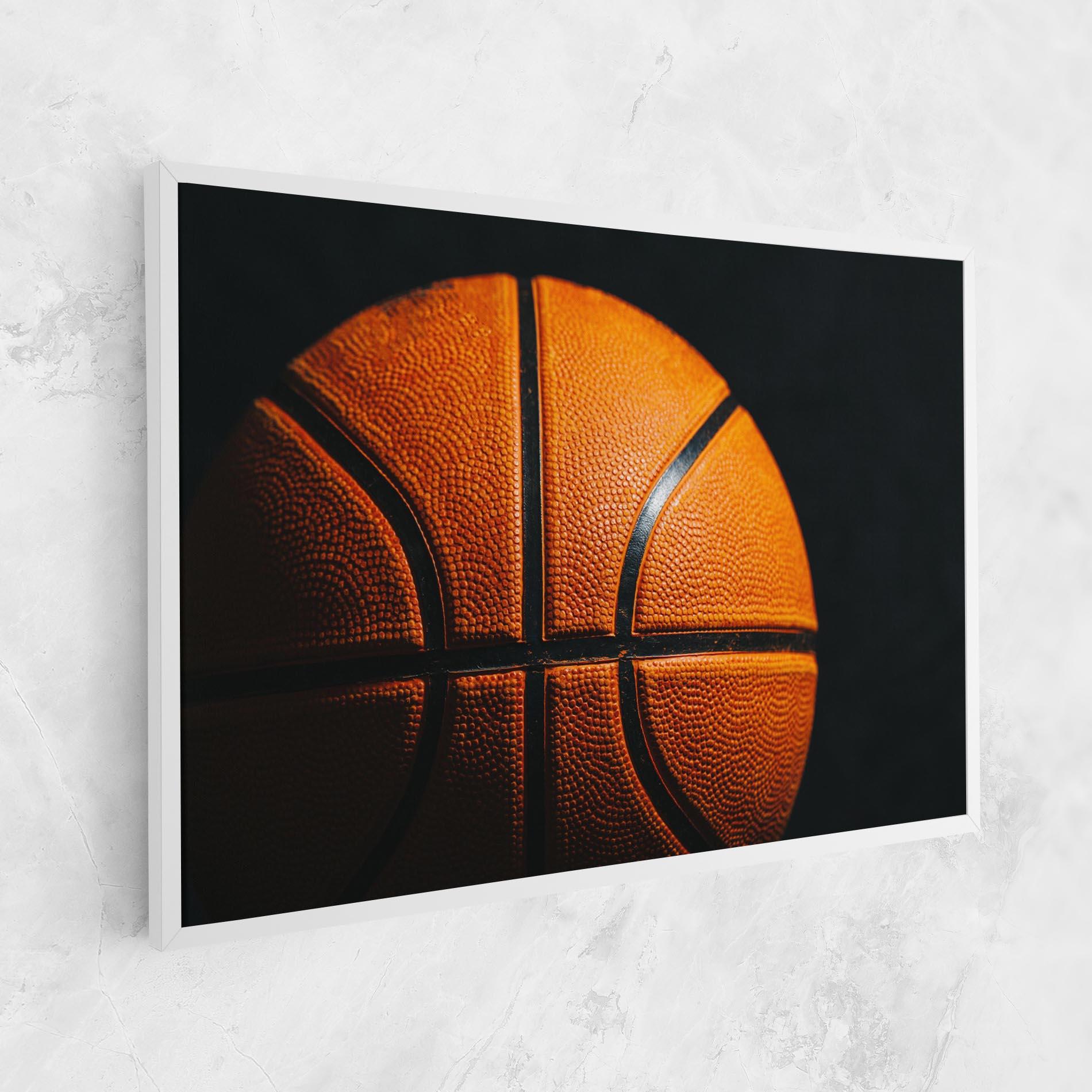 Tablou Canvas Orange Basketball mockup 1