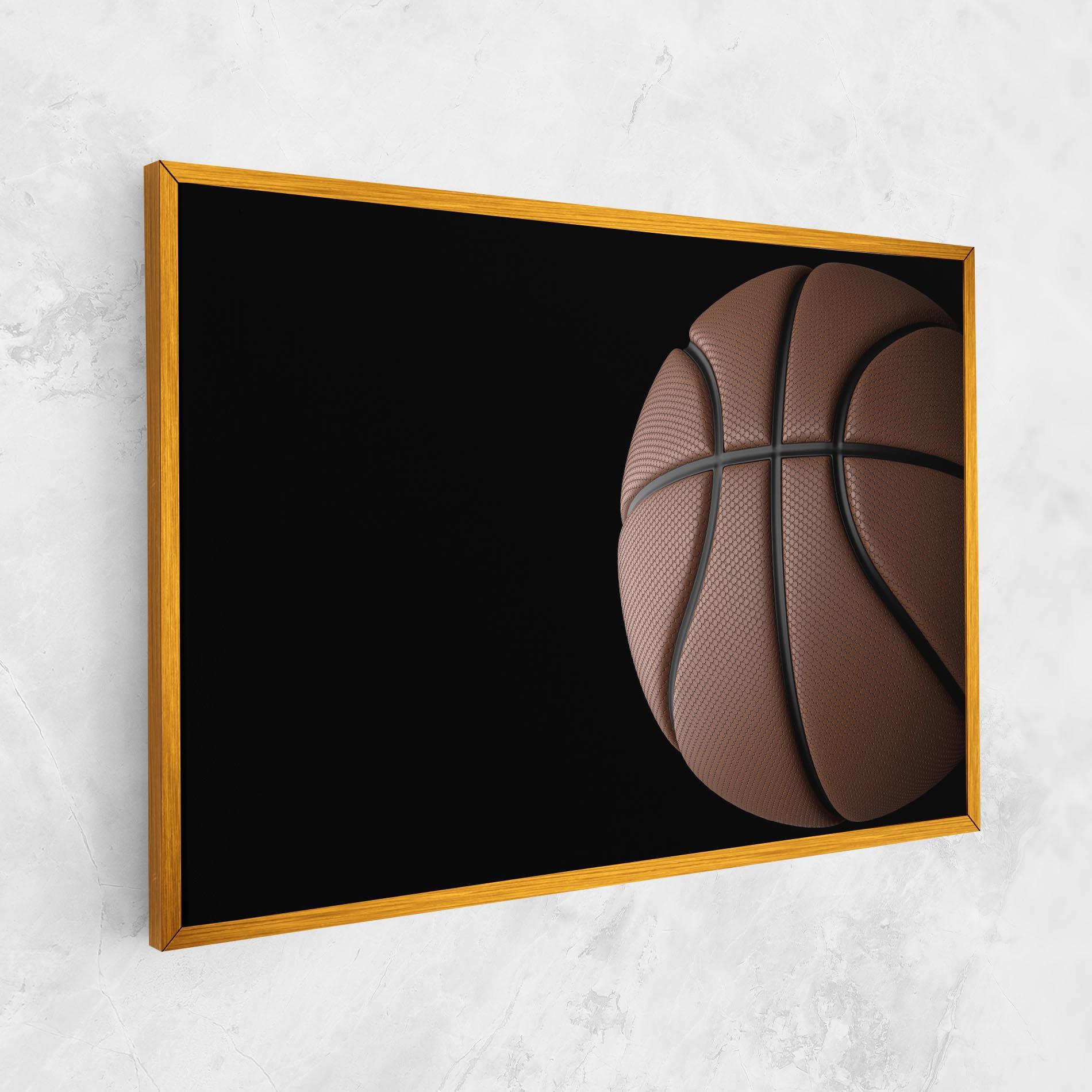 Tablou Canvas 3d Basketball Ball mockup 1
