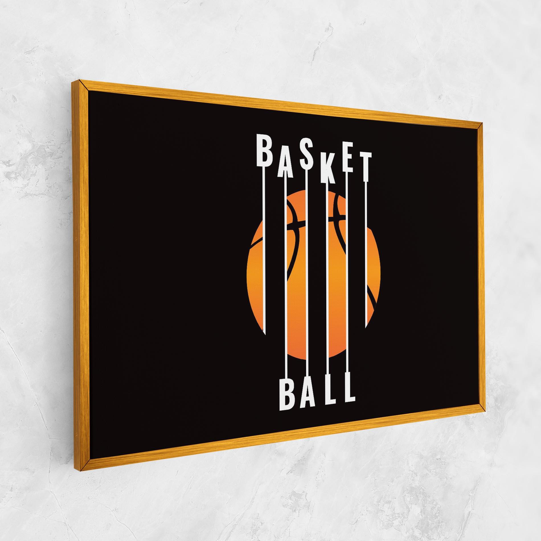 Tablou Canvas Basket Ball mockup 1