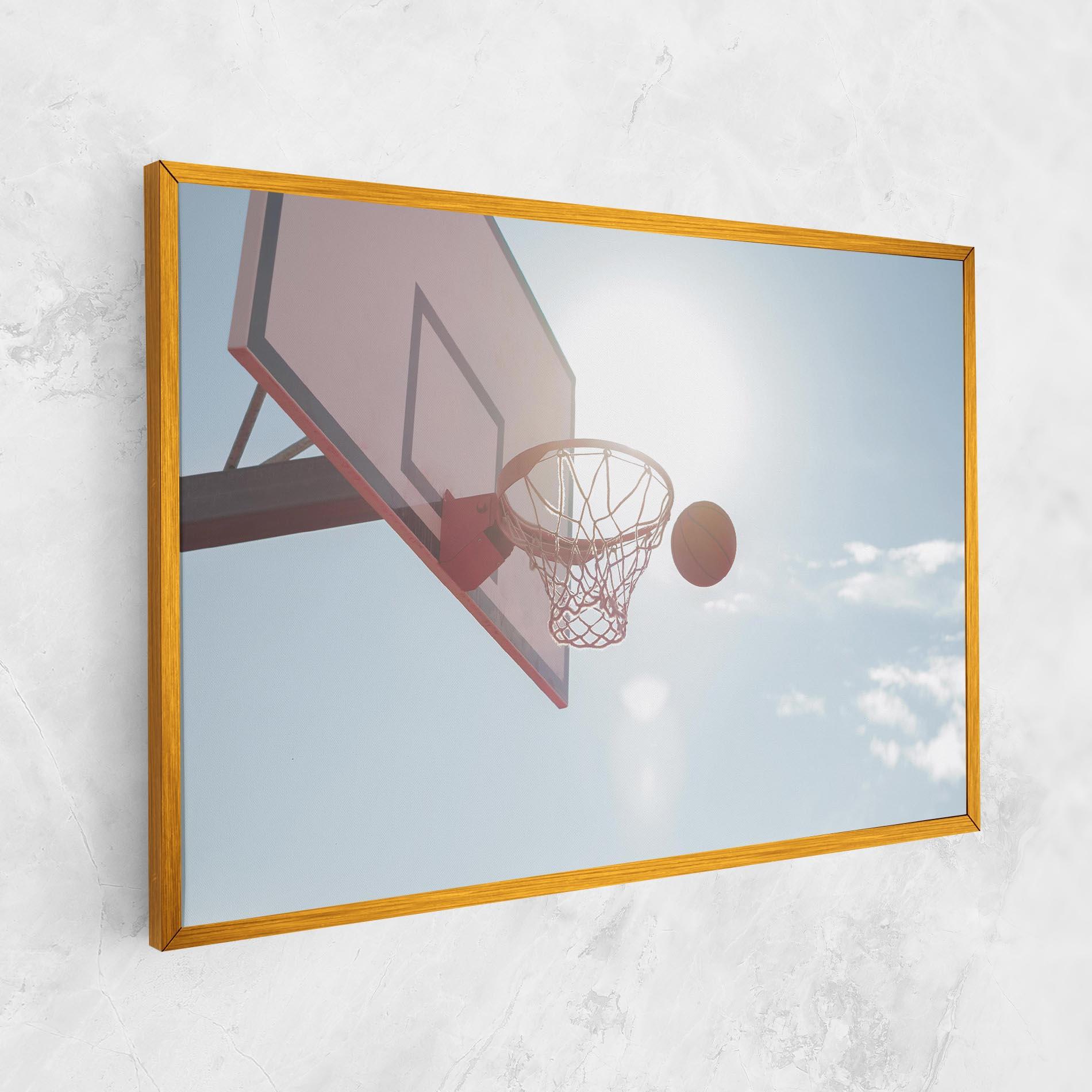 Tablou Canvas Basketball Hoop mockup 1
