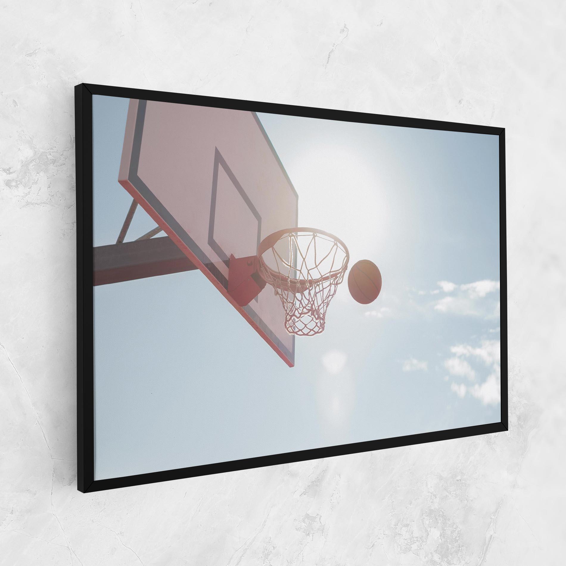 Tablou Canvas Basketball Hoop mockup 1