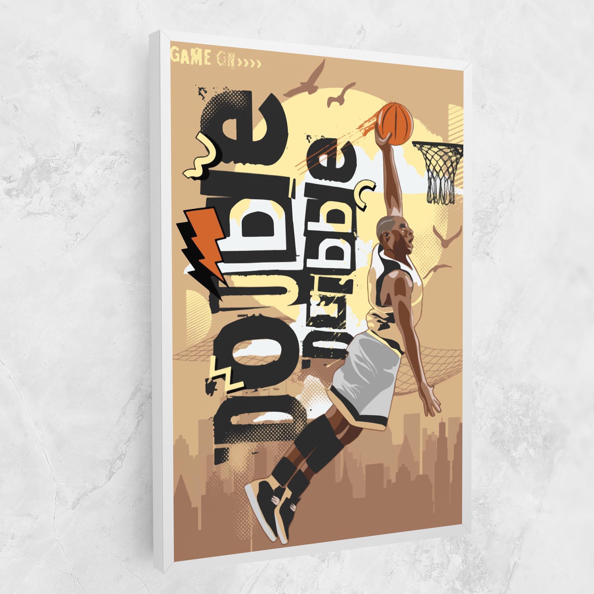 Tablou Canvas Double Dribble mockup 1