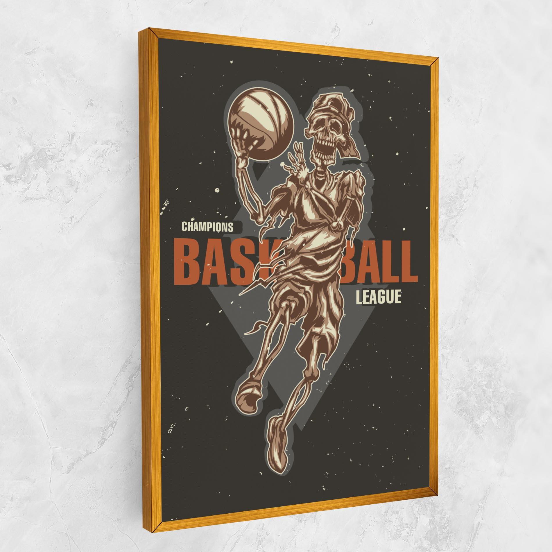Tablou Canvas Basketball League mockup 1