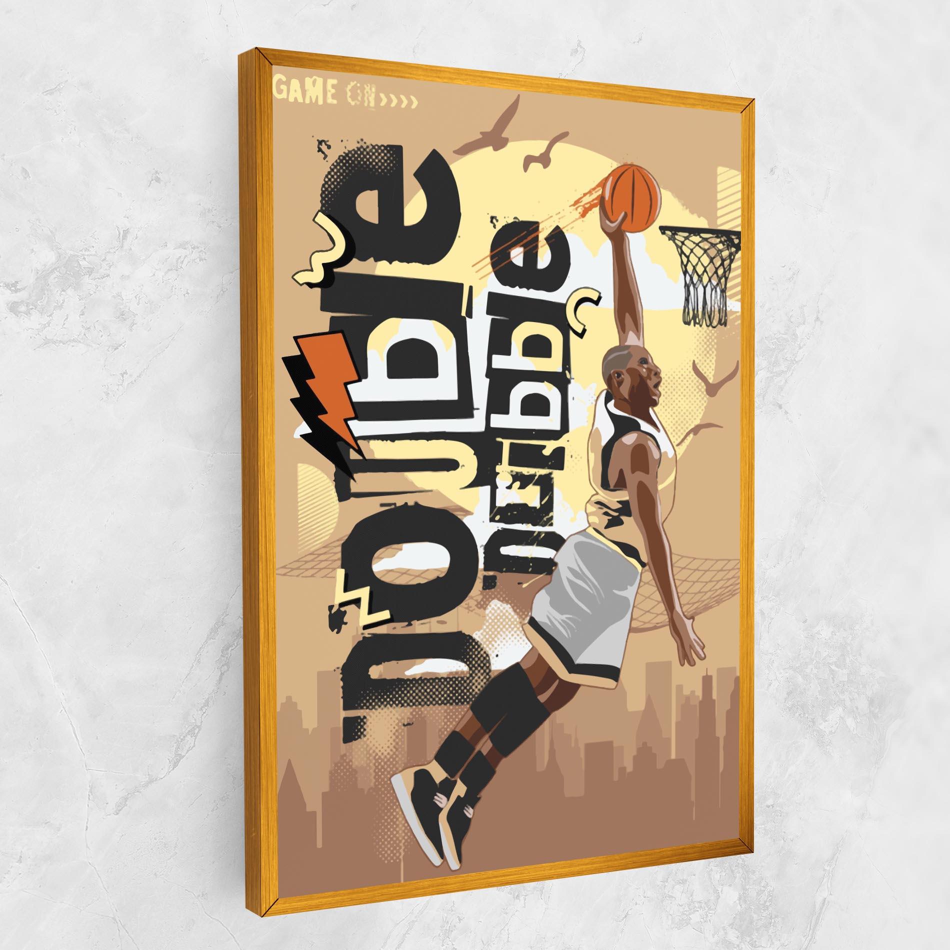 Tablou Canvas Double Dribble mockup 1