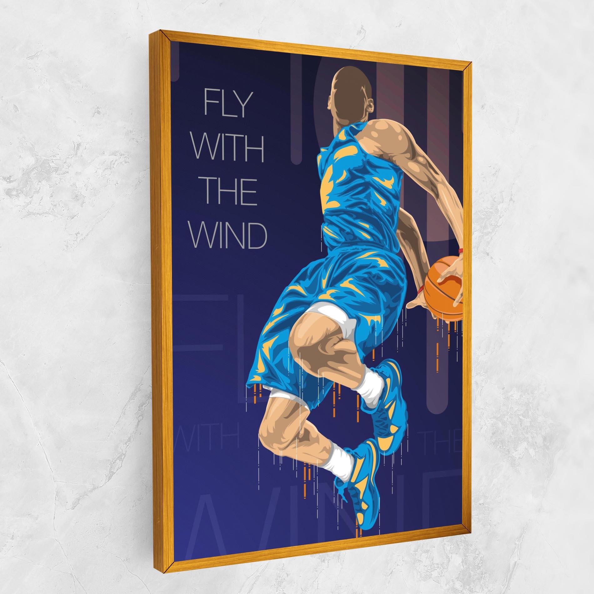 Tablou Canvas Fly With The Wind mockup 1