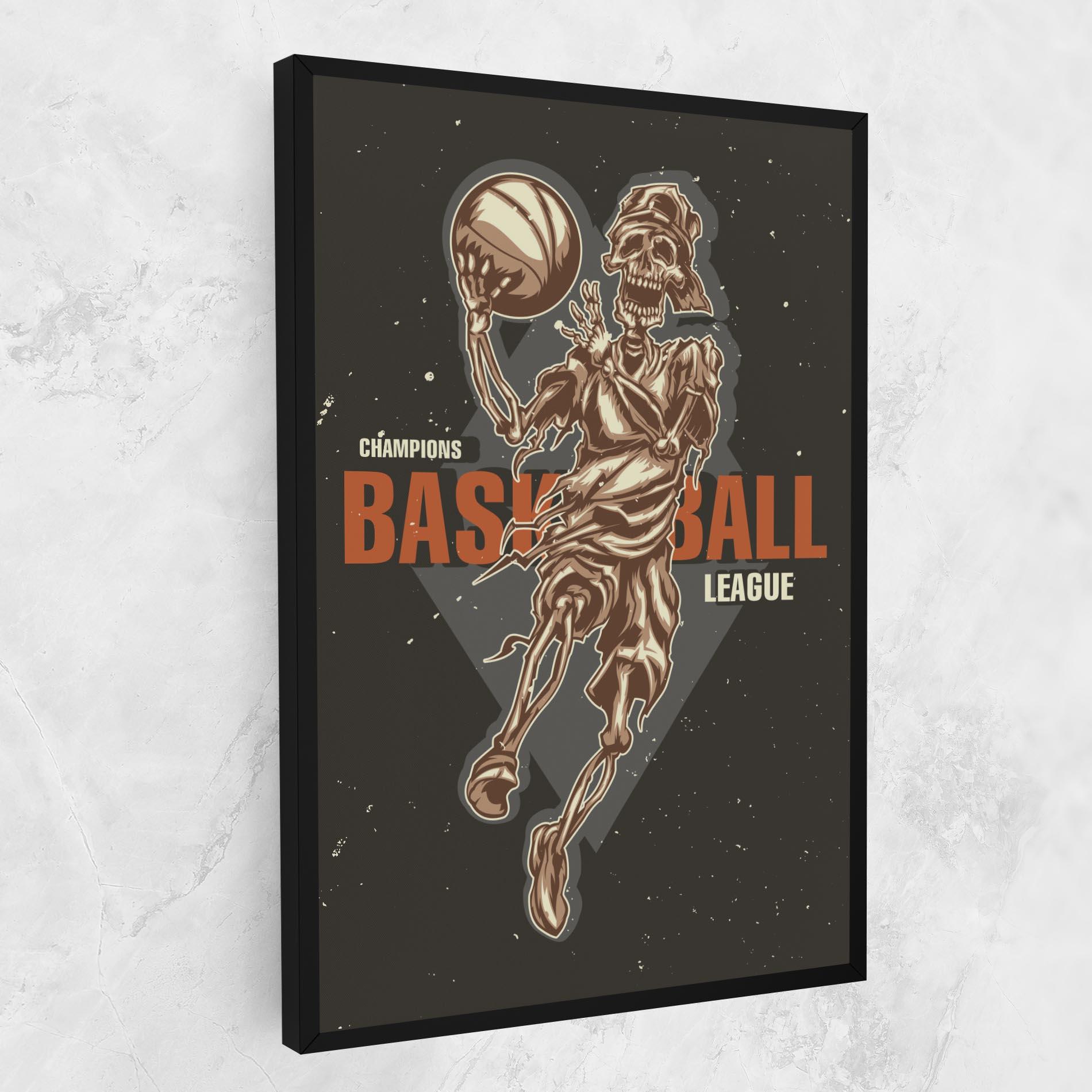 Tablou Canvas Basketball League mockup 1