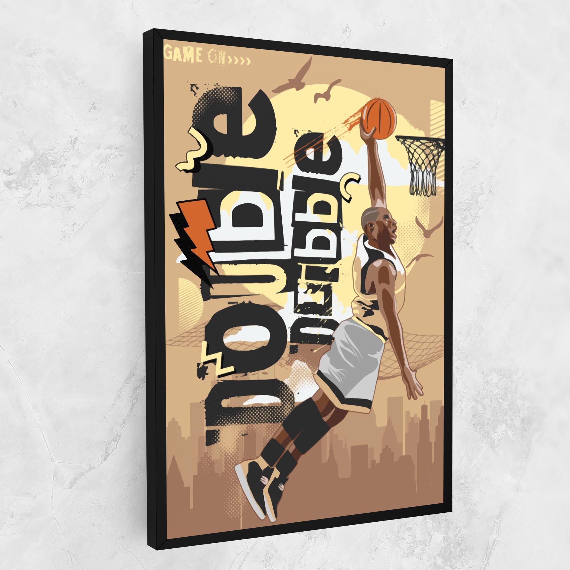 Tablou Canvas Double Dribble mockup 1