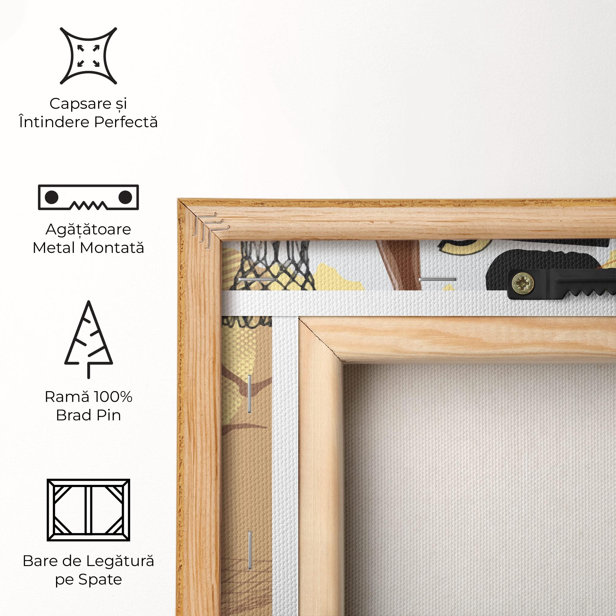 Tablou Canvas Double Dribble mockup 5