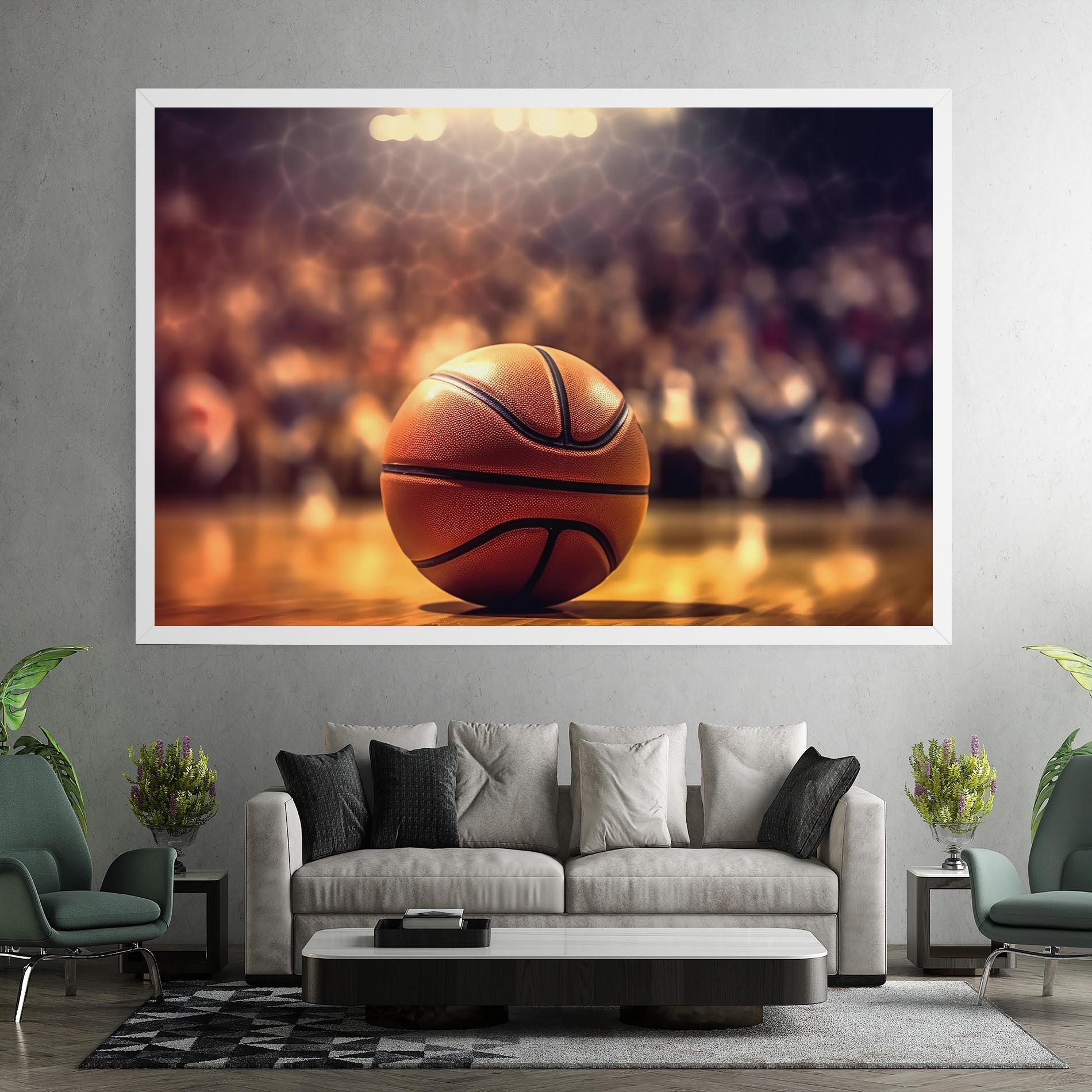 Tablou Canvas Basketball Arena mockup 7