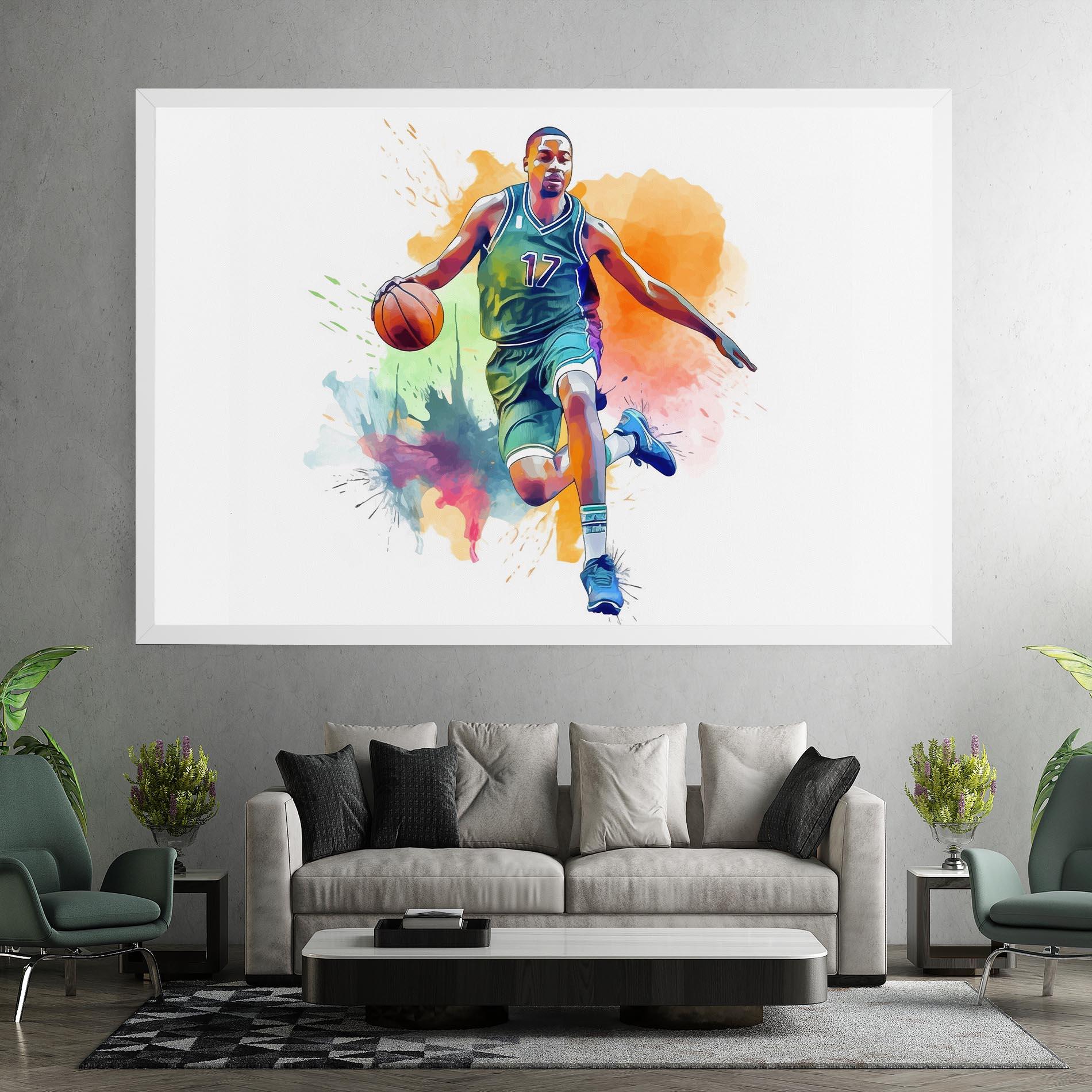 Tablou Canvas Playing Basket mockup 7