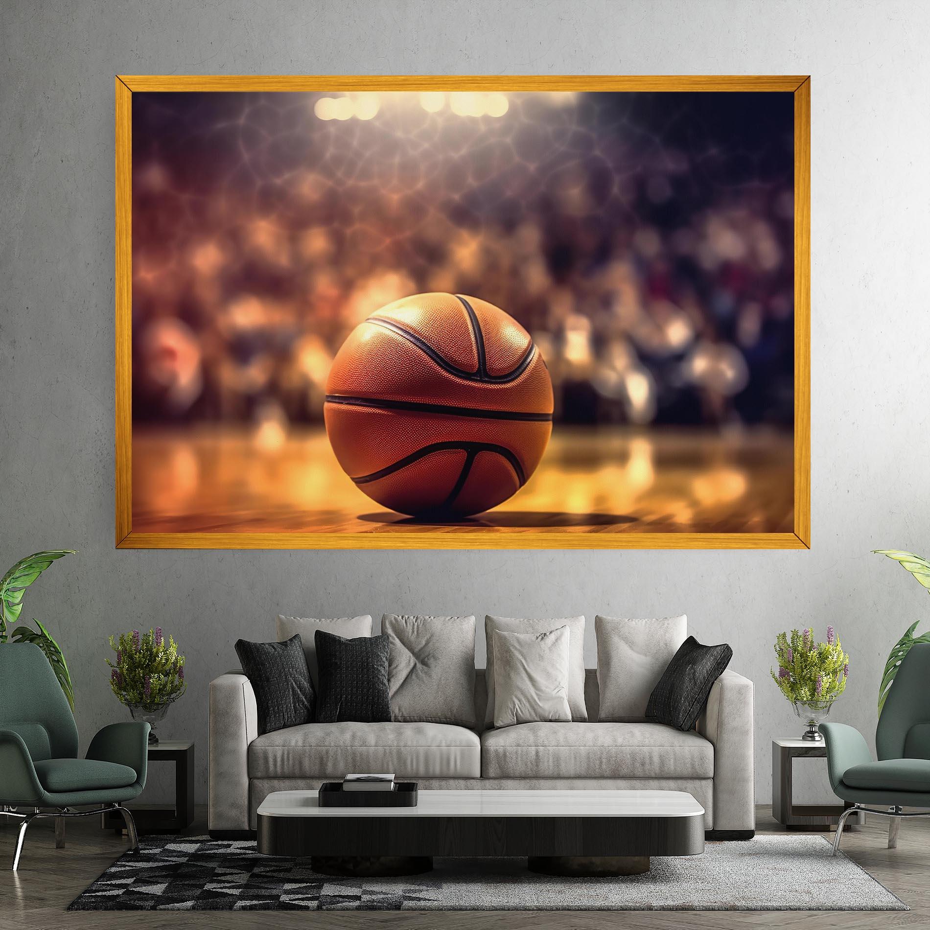 Tablou Canvas Basketball Arena mockup 7