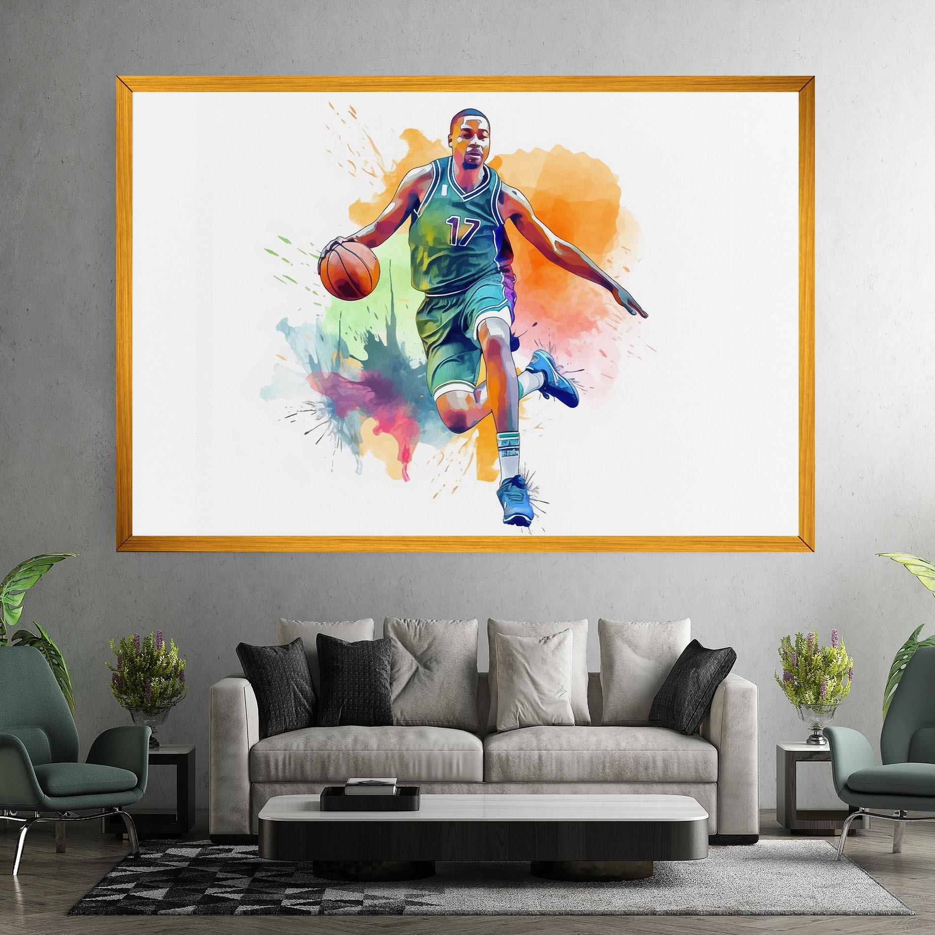 Tablou Canvas Playing Basket mockup 7