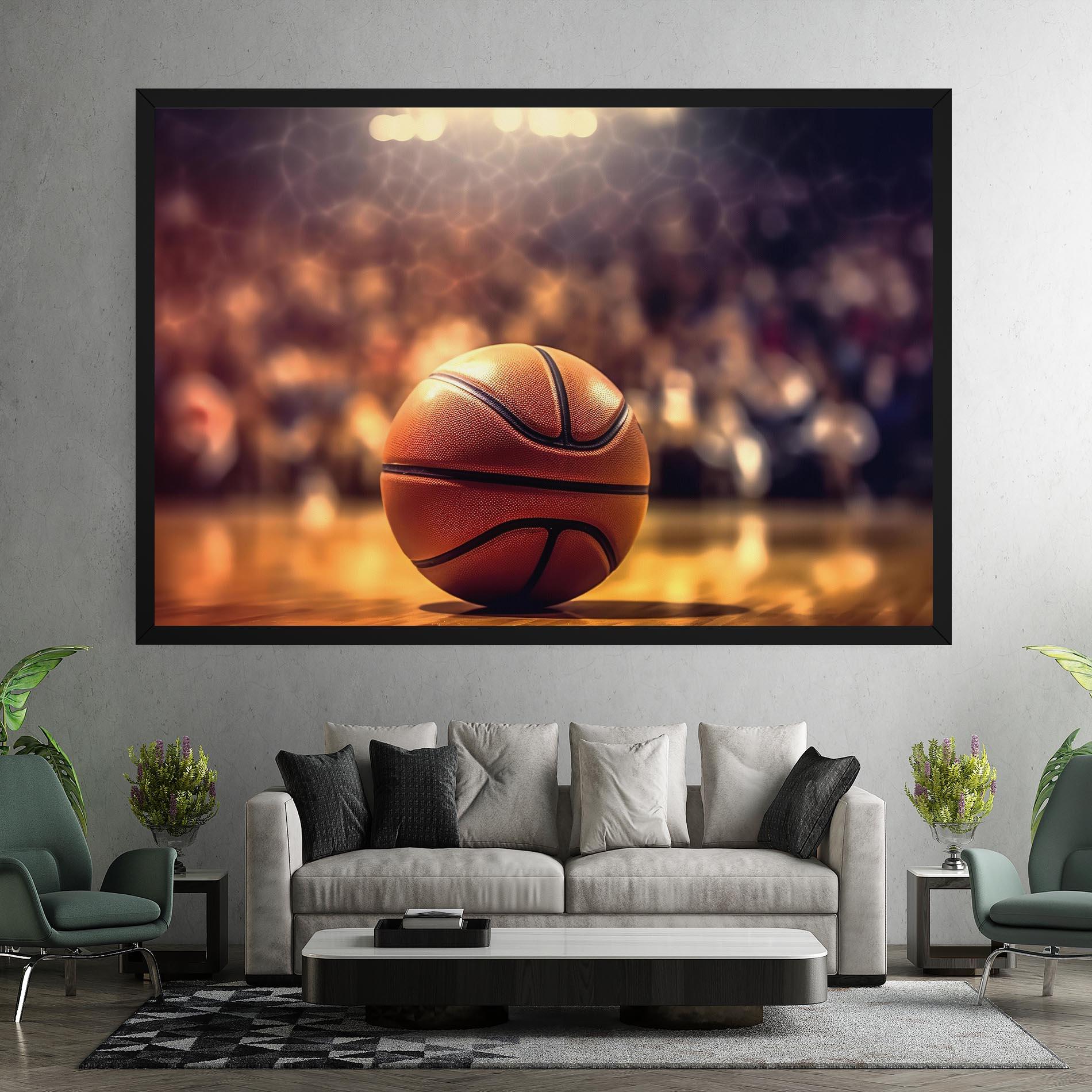 Tablou Canvas Basketball Arena mockup 7