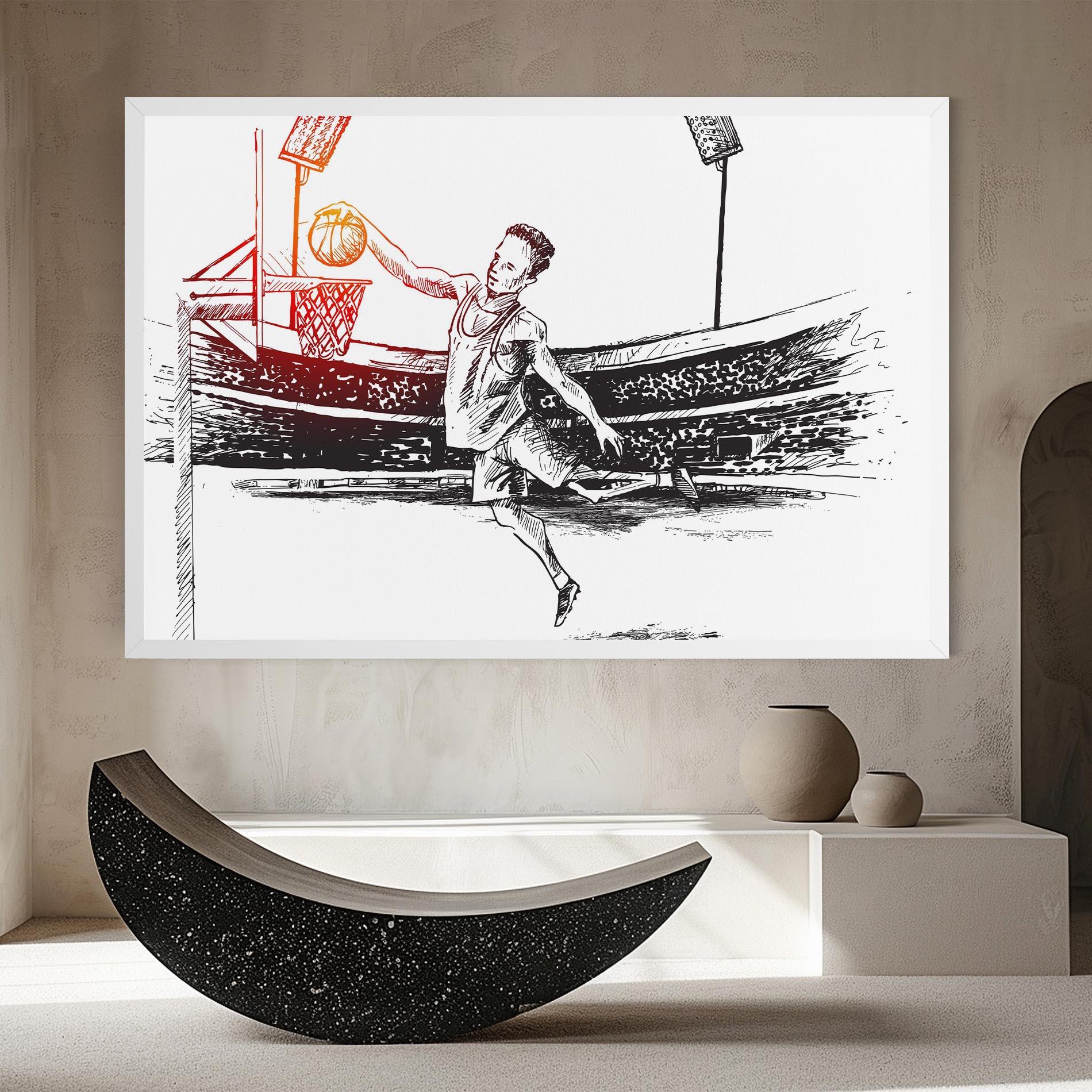 Tablou Canvas Basket Arena mockup 8