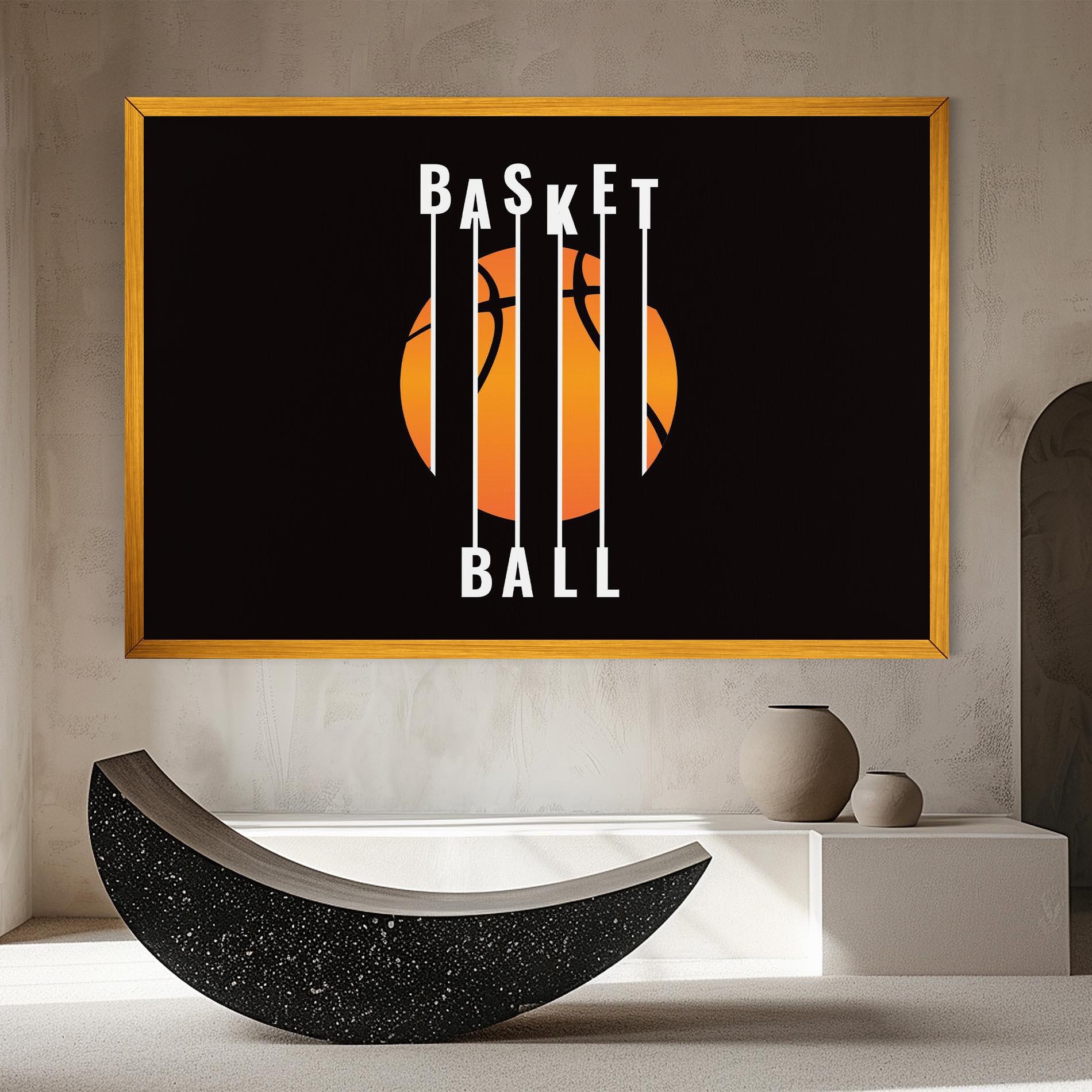 Tablou Canvas Basket Ball mockup 8