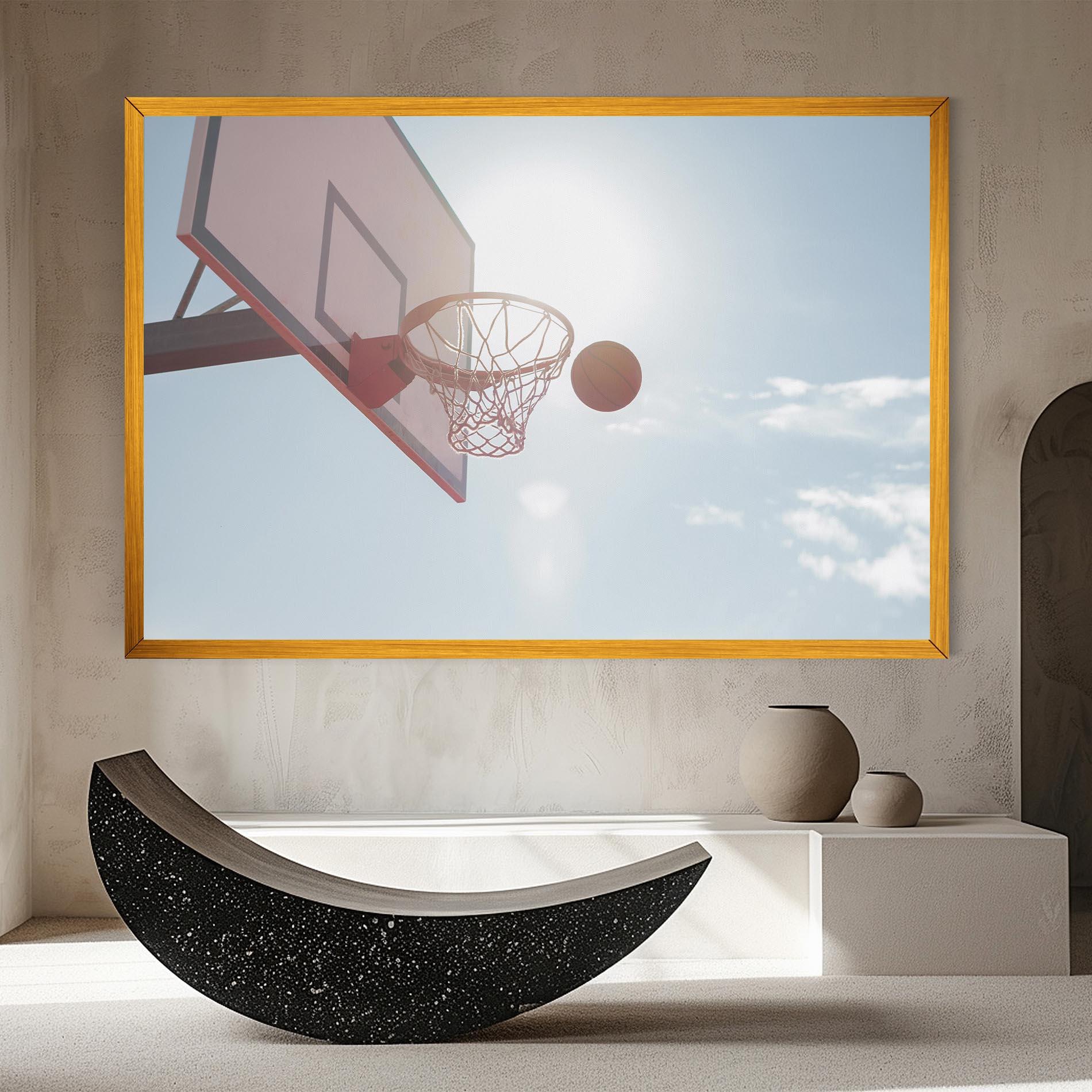 Tablou Canvas Basketball Hoop mockup 8