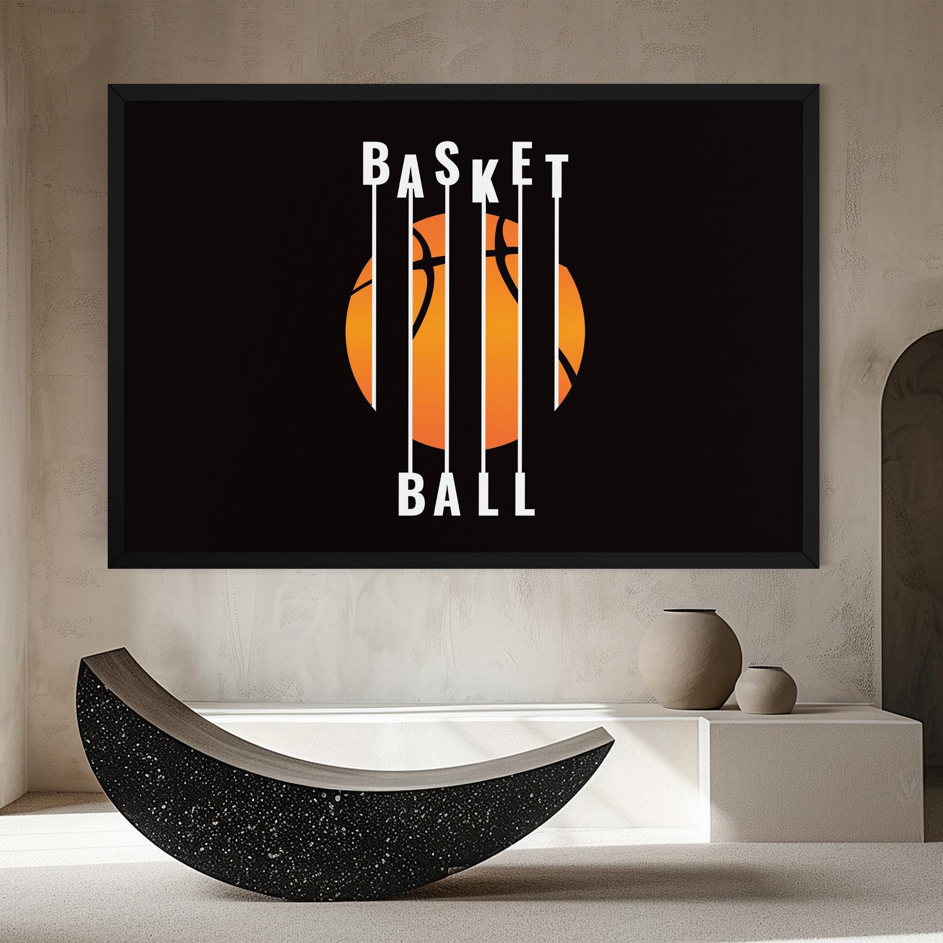 Tablou Canvas Basket Ball mockup 8