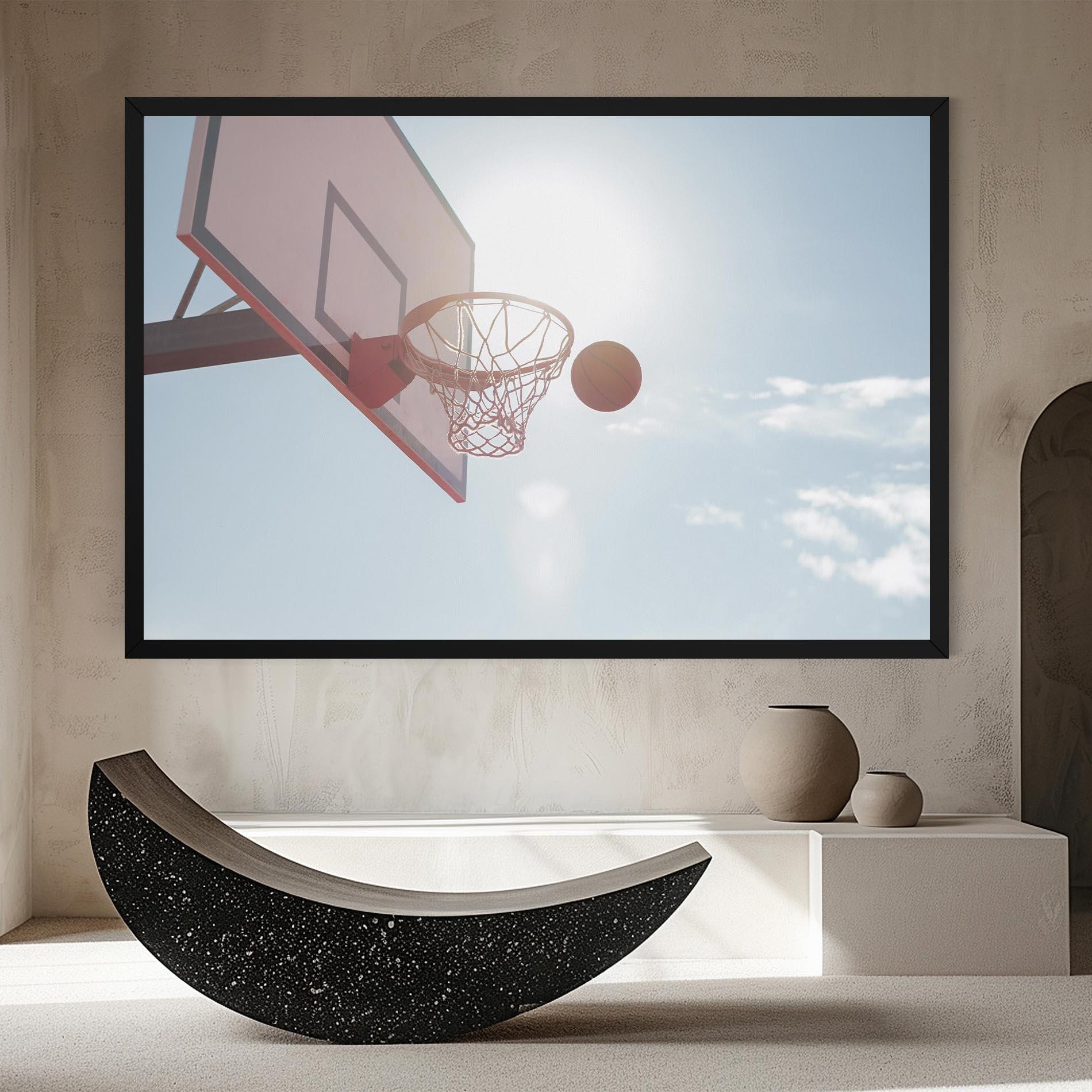 Tablou Canvas Basketball Hoop mockup 8
