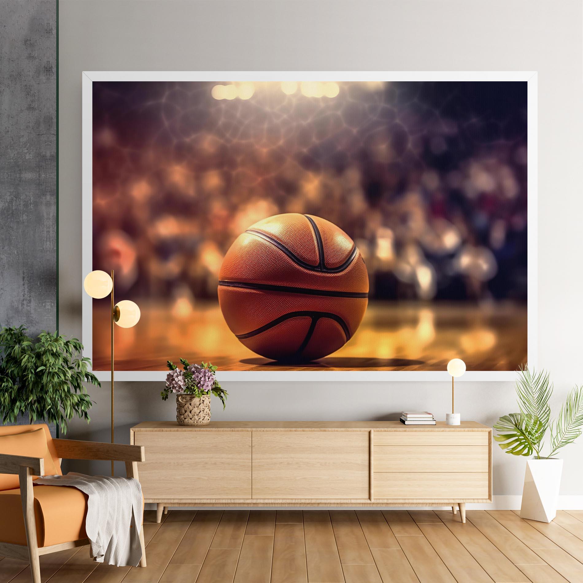 Tablou Canvas Basketball Arena mockup 9