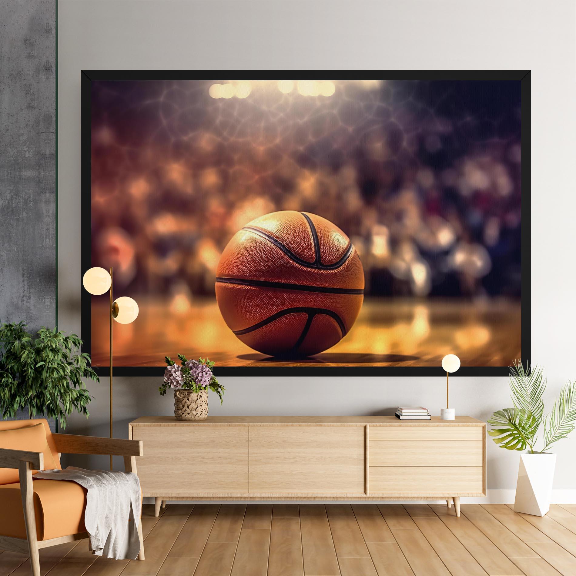Tablou Canvas Basketball Arena mockup 9