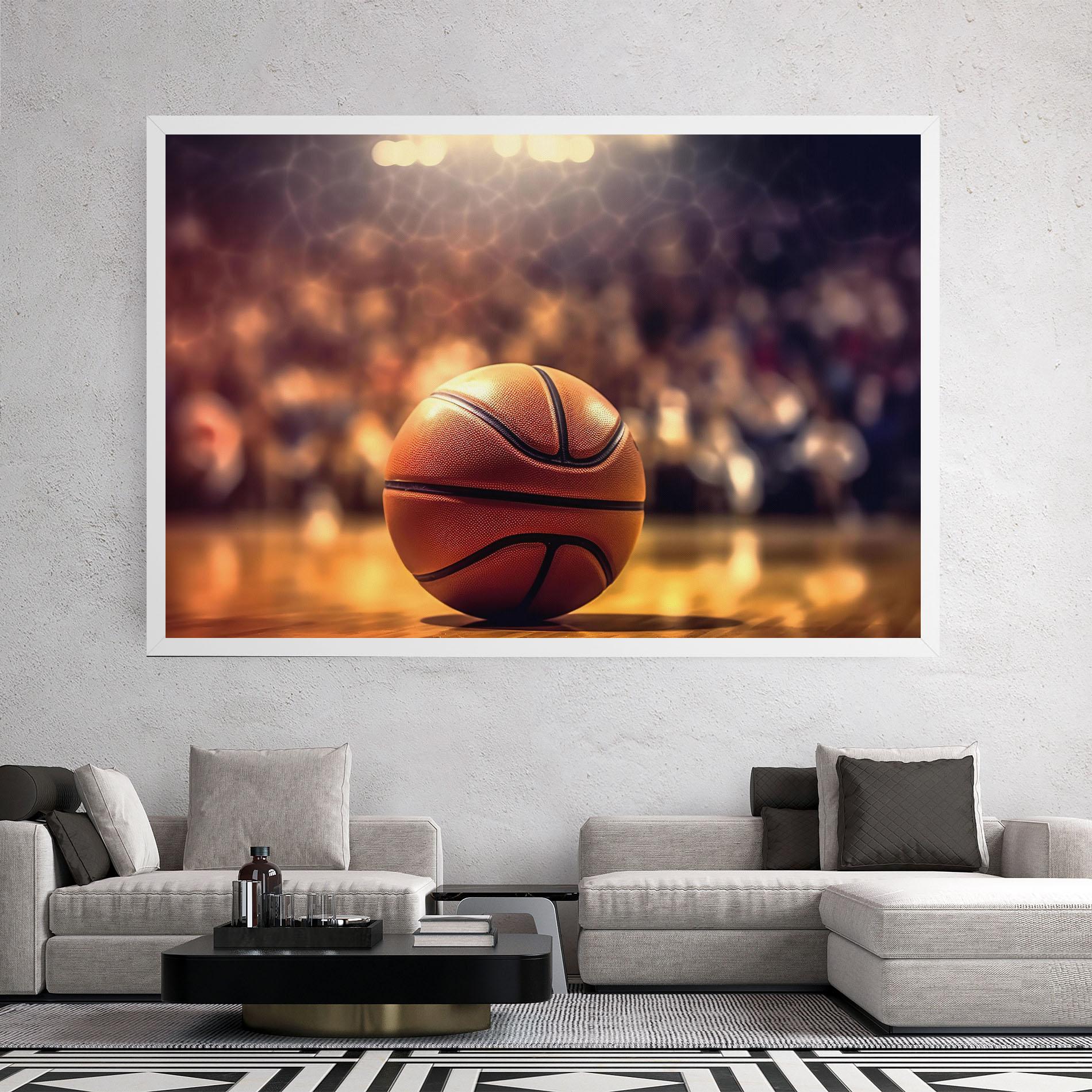Tablou Canvas Basketball Arena mockup 2