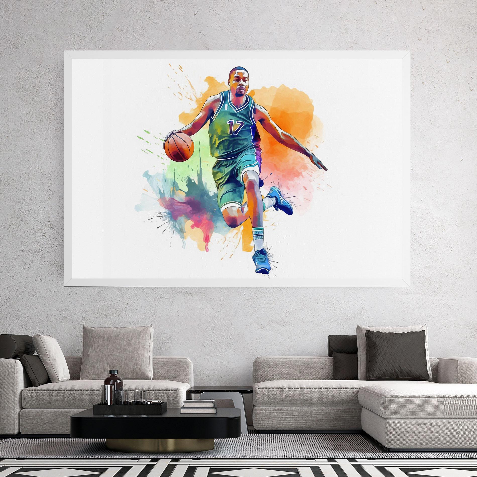 Tablou Canvas Playing Basket mockup 2