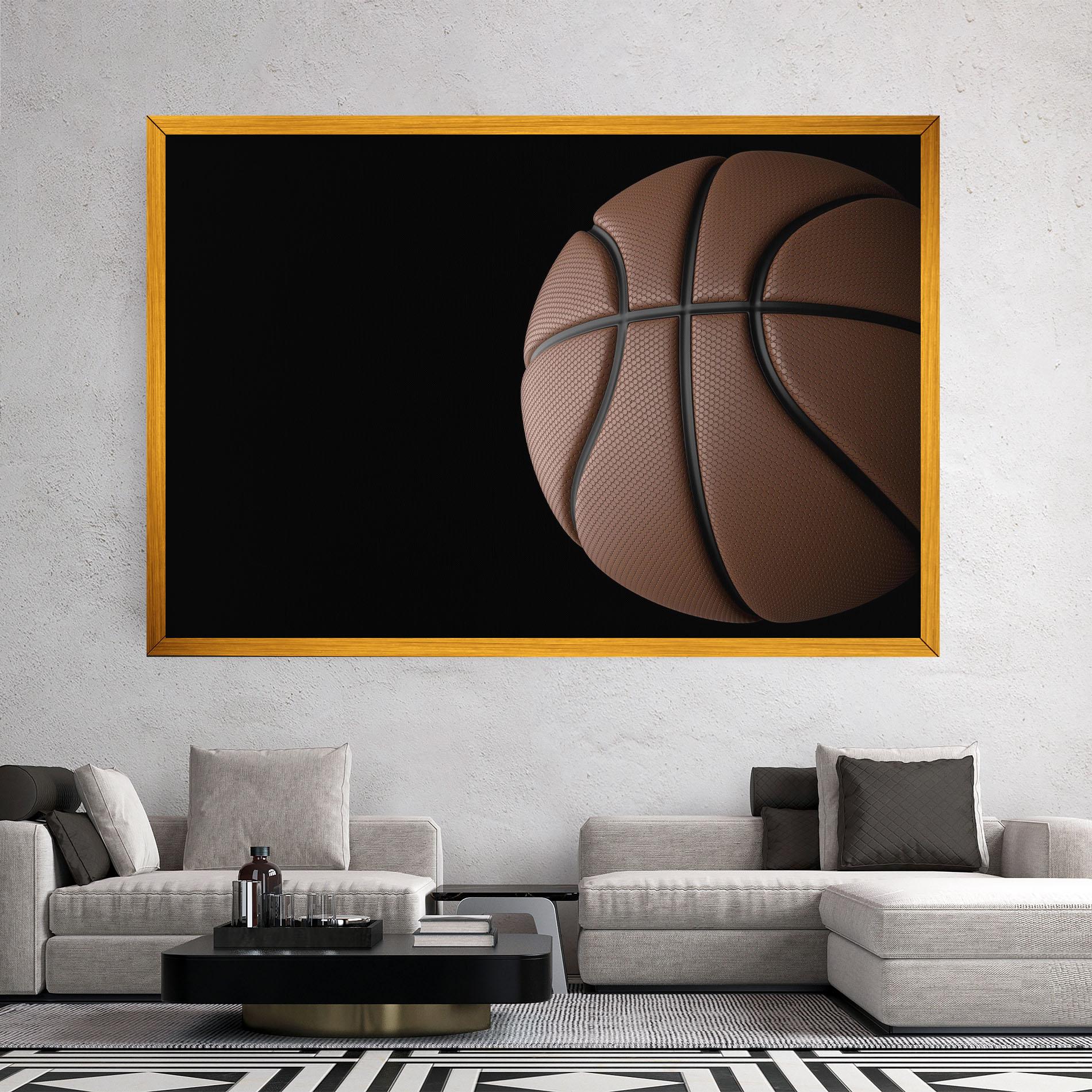 Tablou Canvas 3d Basketball Ball mockup 2