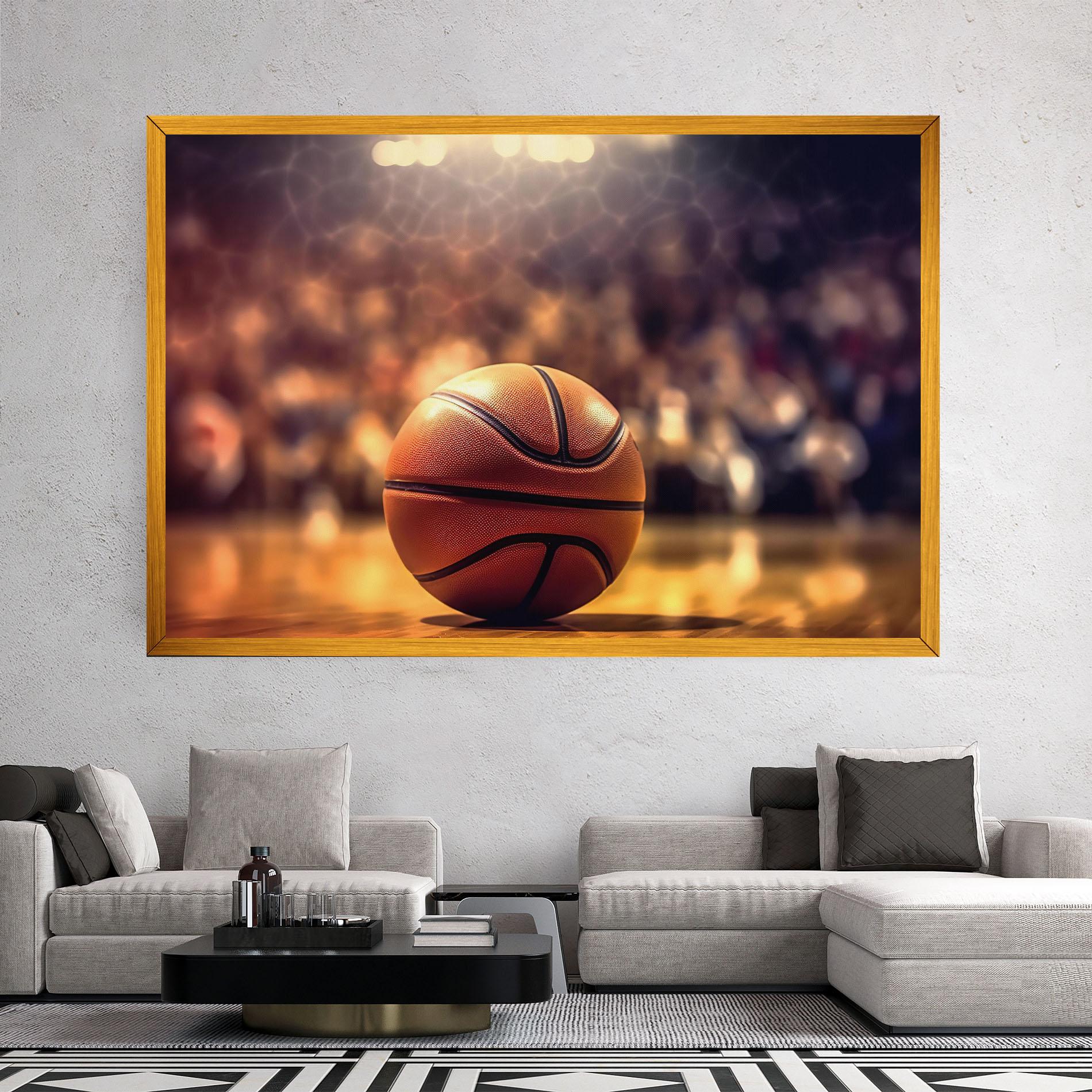 Tablou Canvas Basketball Arena mockup 2