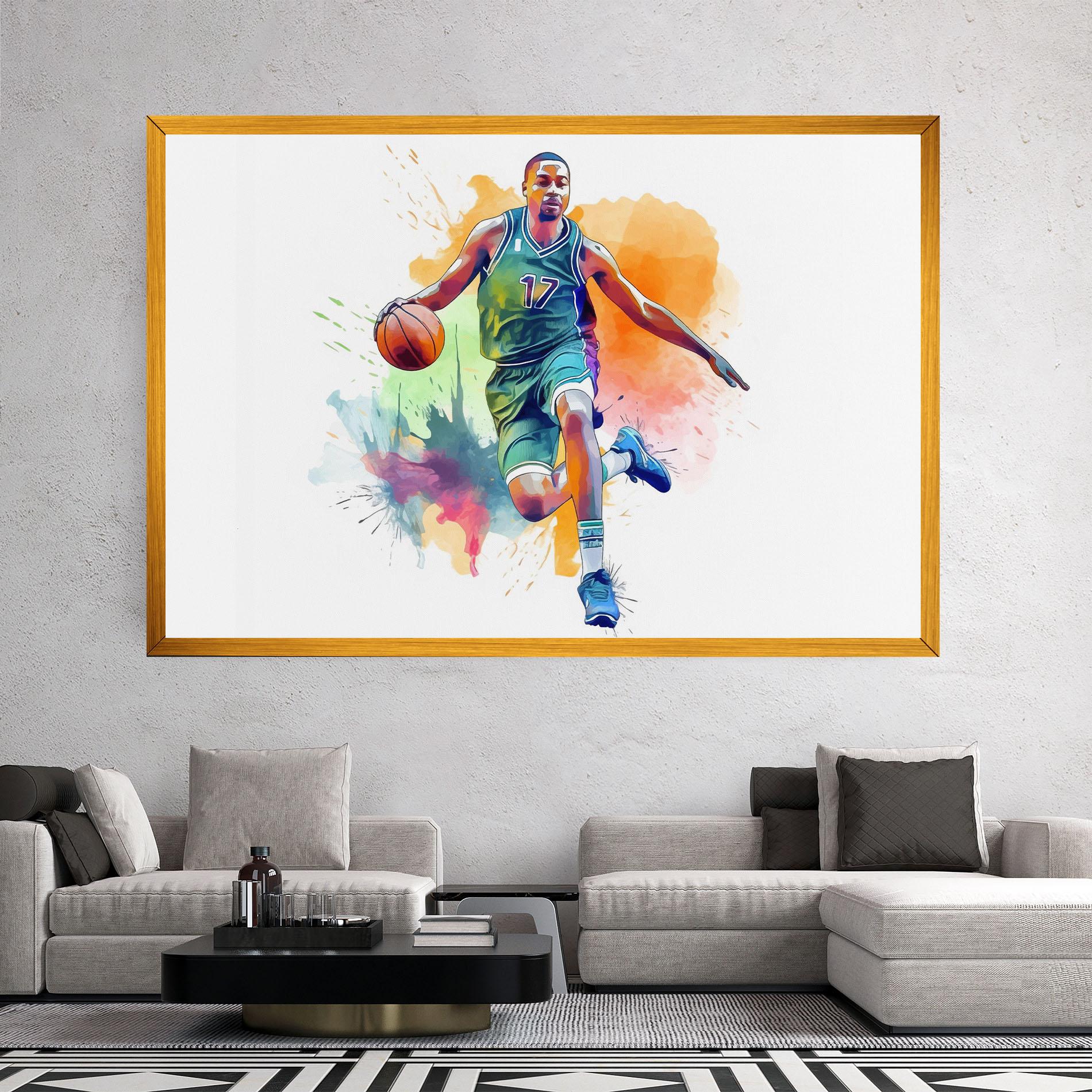 Tablou Canvas Playing Basket mockup 2