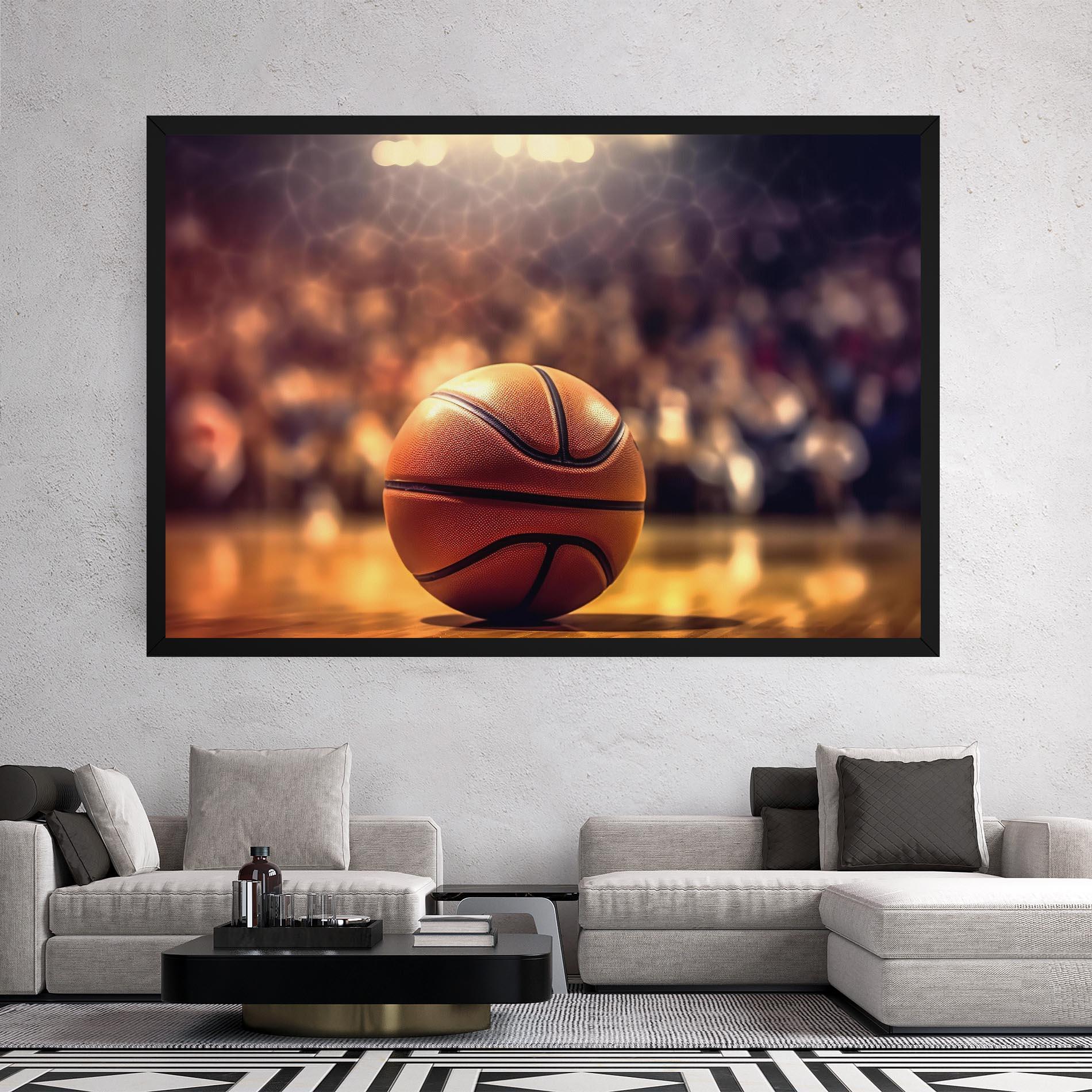Tablou Canvas Basketball Arena mockup 2