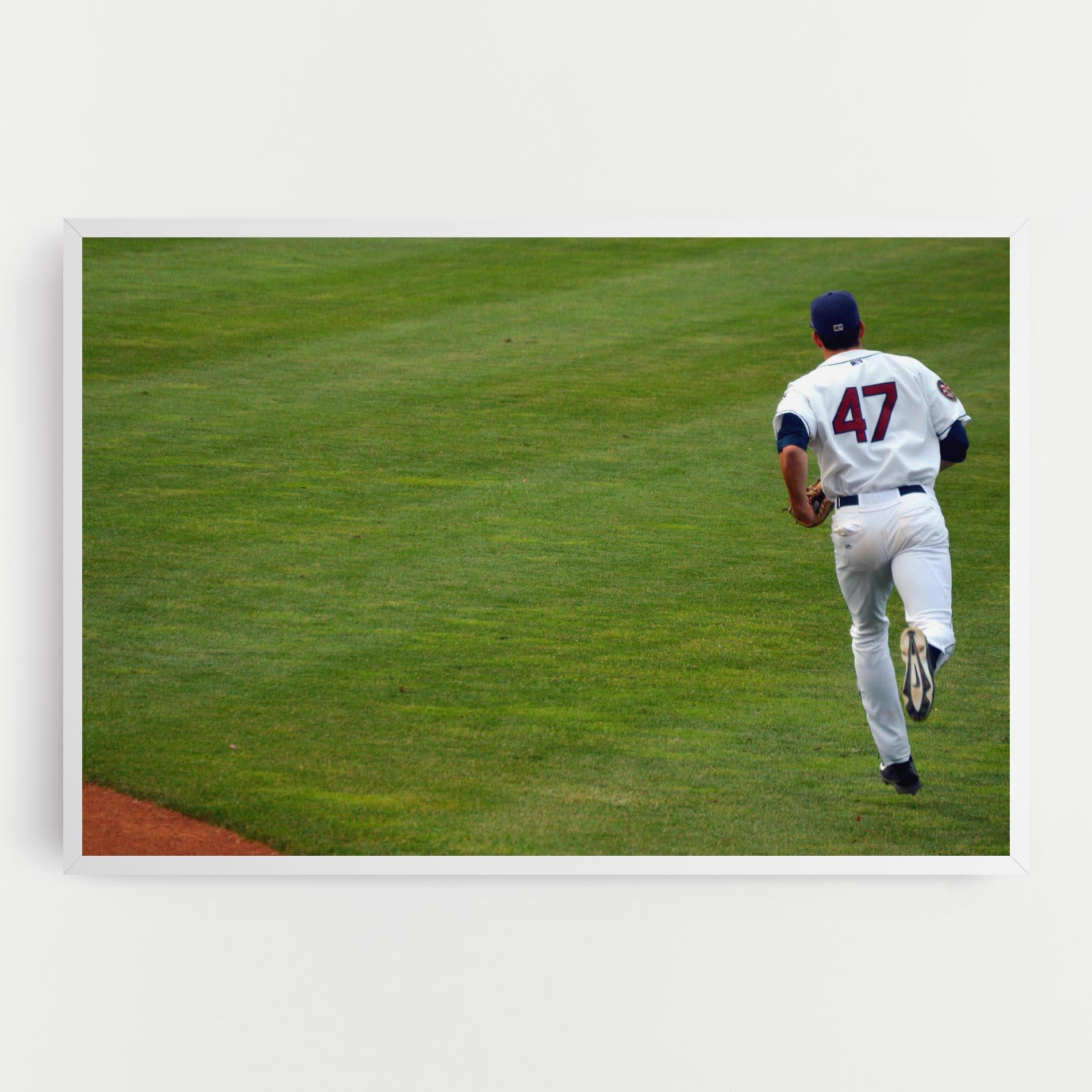 Tablou Canvas Baseball Player mockup 0