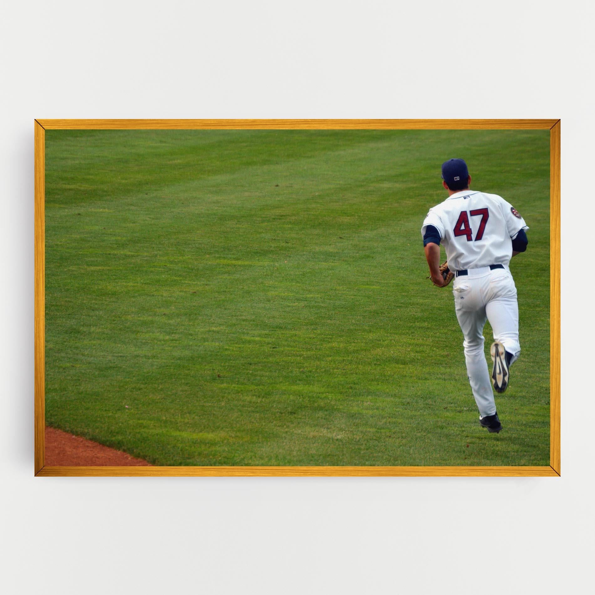Tablou Canvas Baseball Player mockup 0