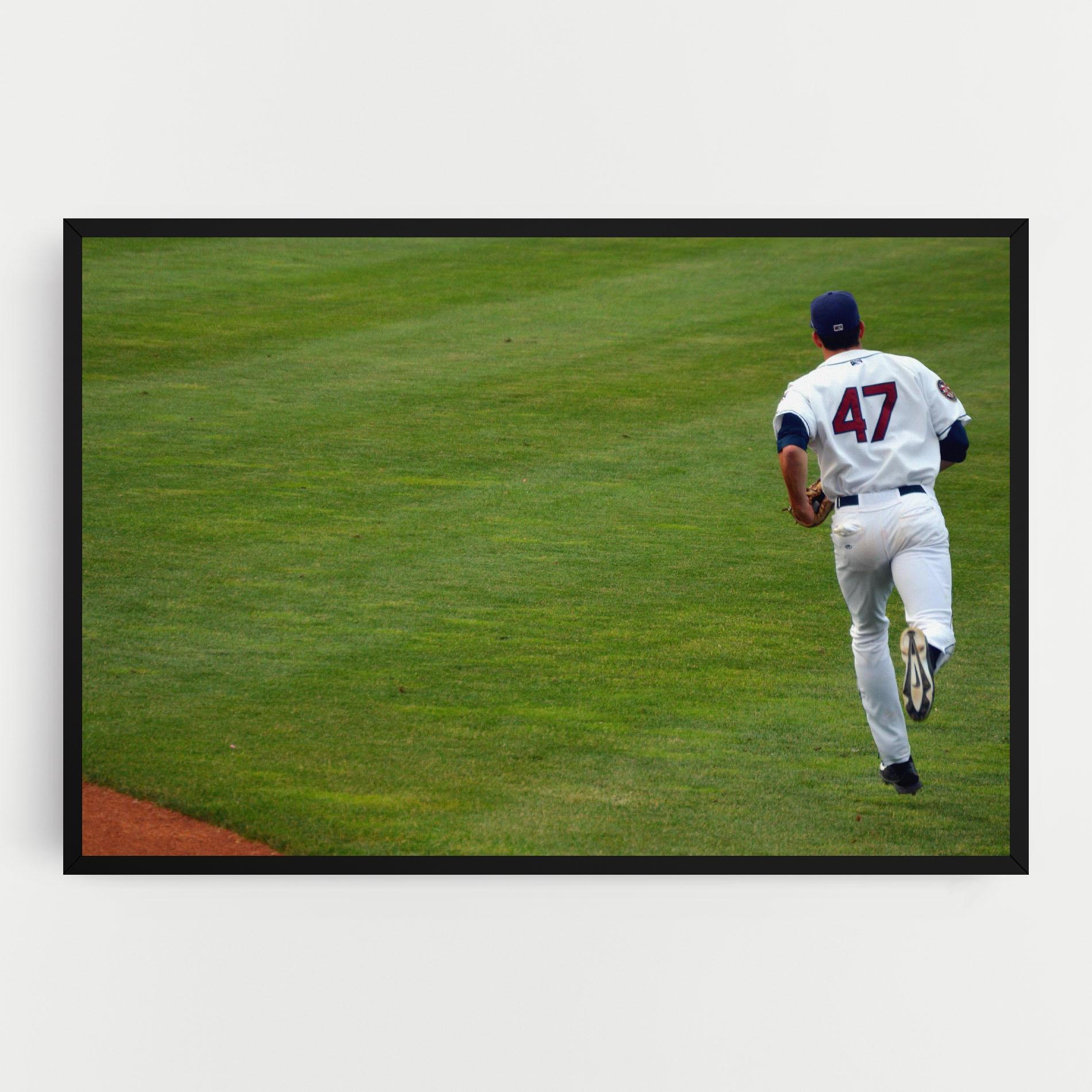 Tablou Canvas Baseball Player mockup 0