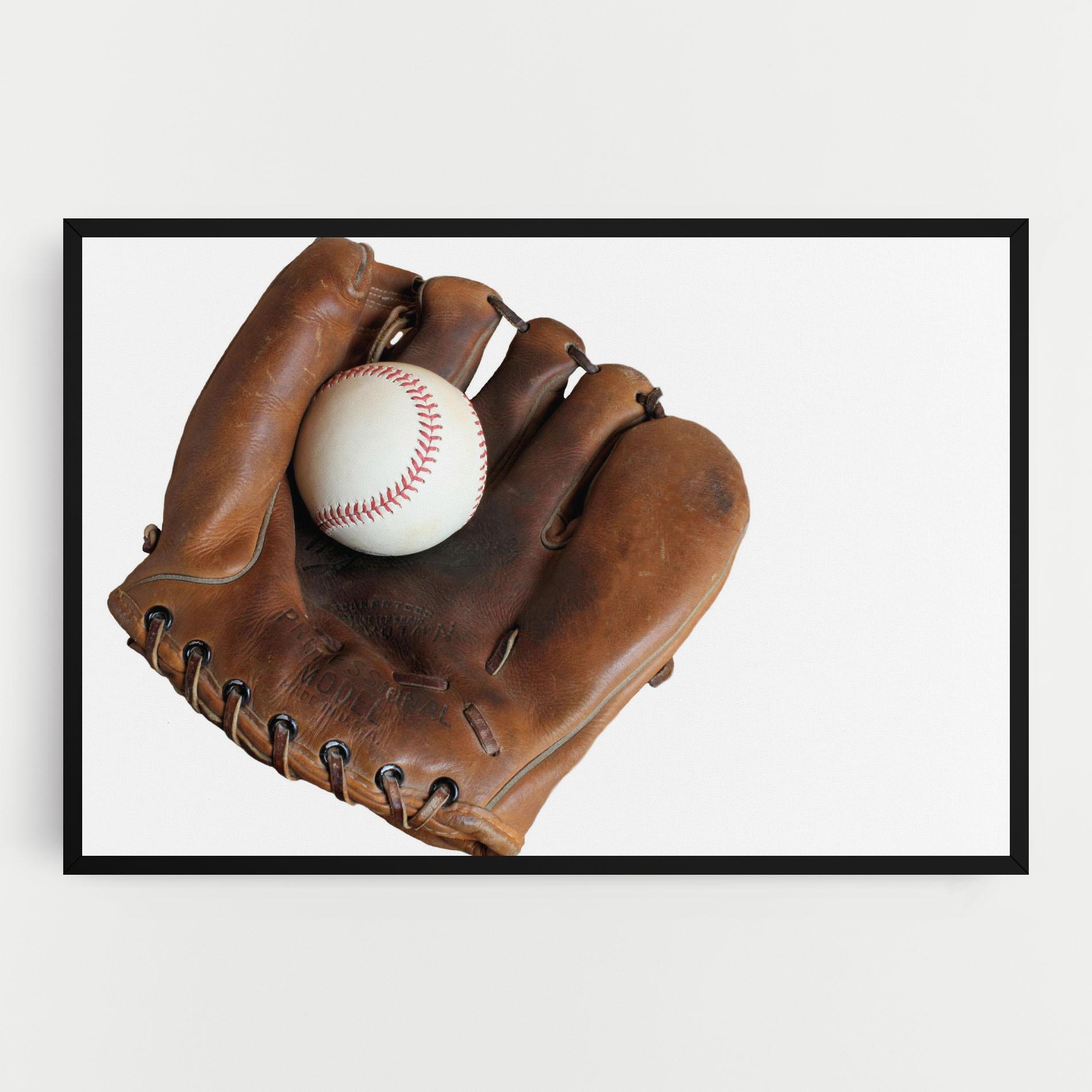 Tablou Canvas Holding Baseball Ball mockup 0