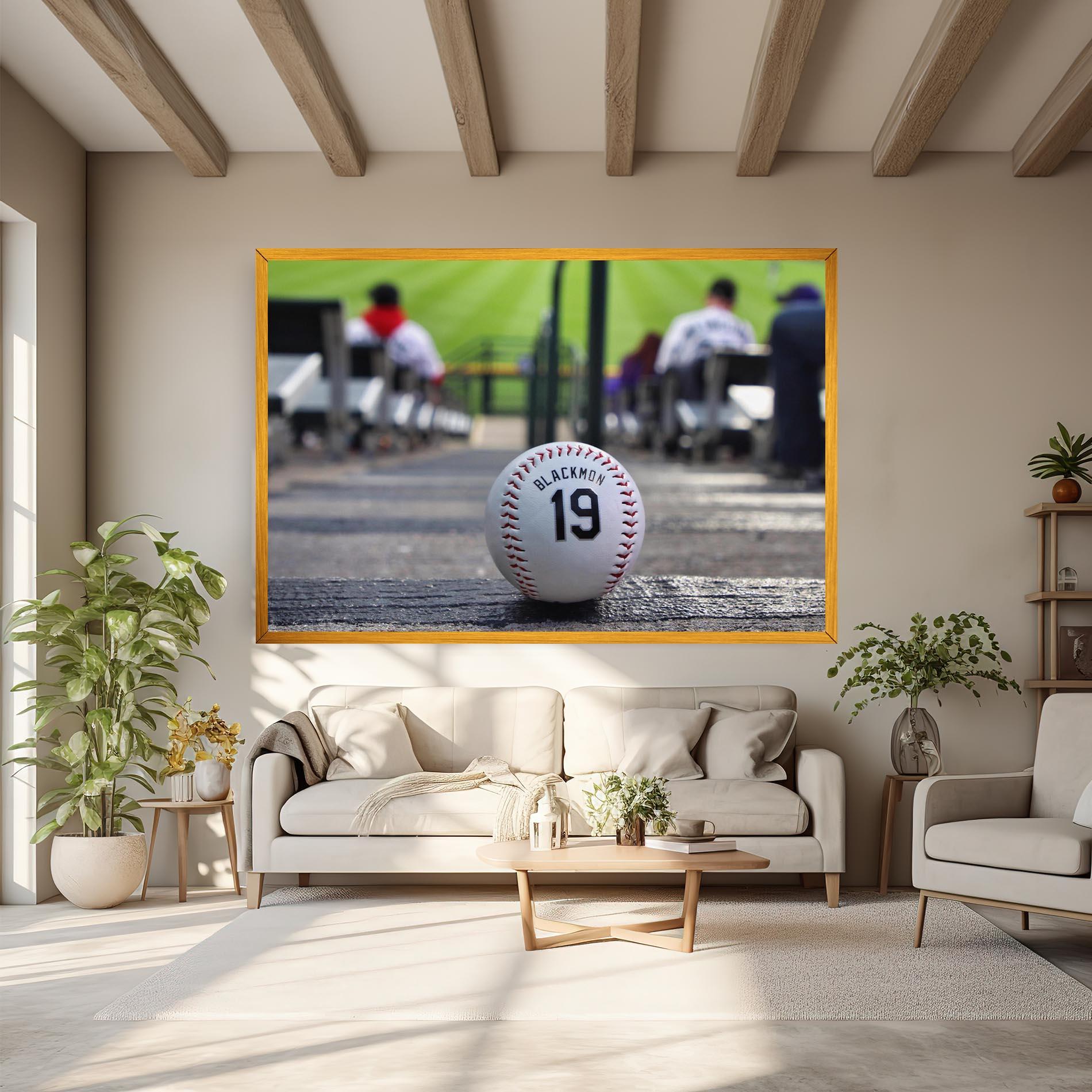 Tablou Canvas Baseball Nr 19 mockup 6
