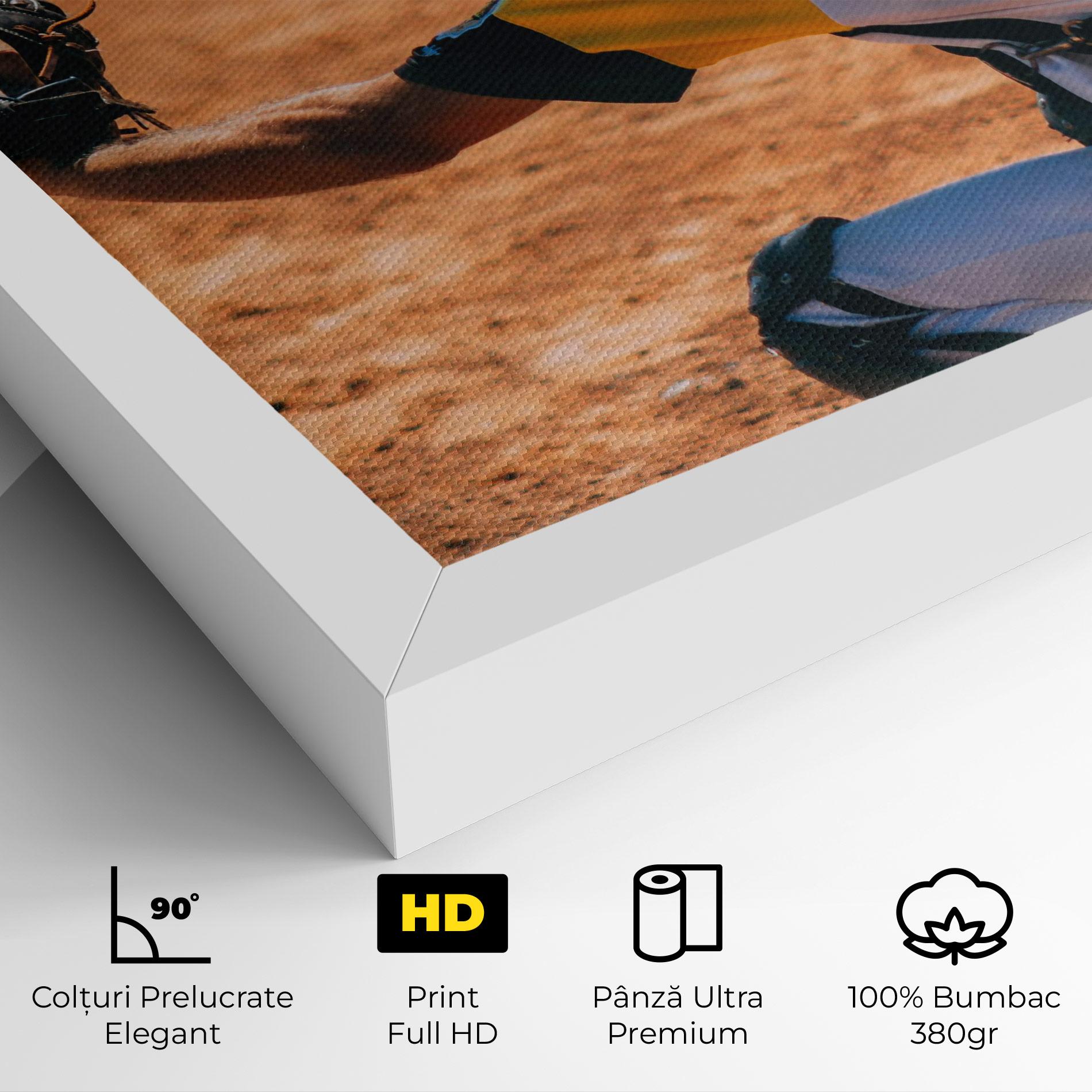 Tablou Canvas Number 47 Baseball mockup 4