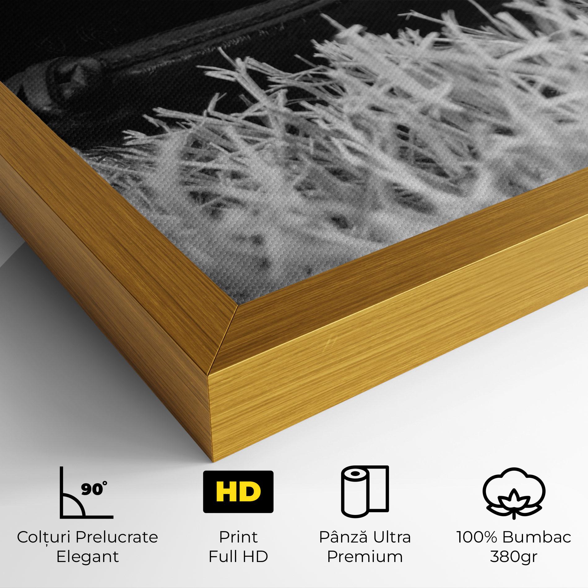 Tablou Canvas Black Baseball Glove mockup 4