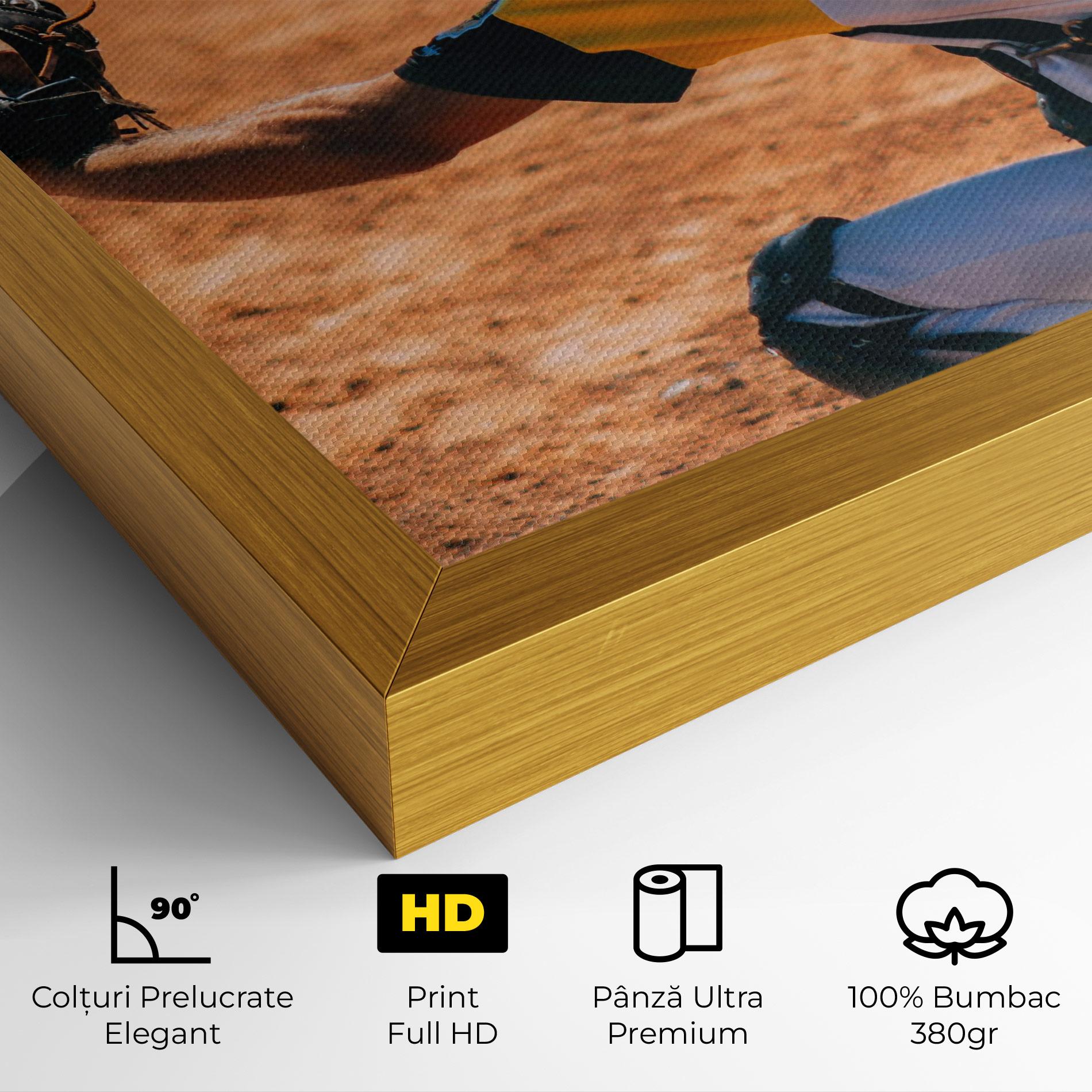 Tablou Canvas Number 47 Baseball mockup 4