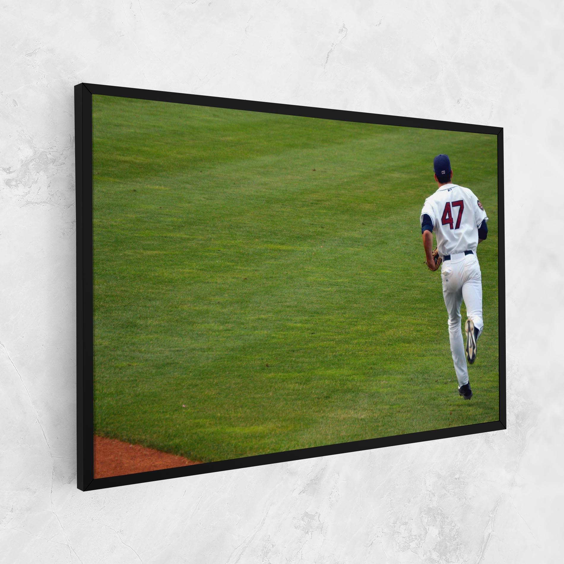 Tablou Canvas Baseball Player mockup 1