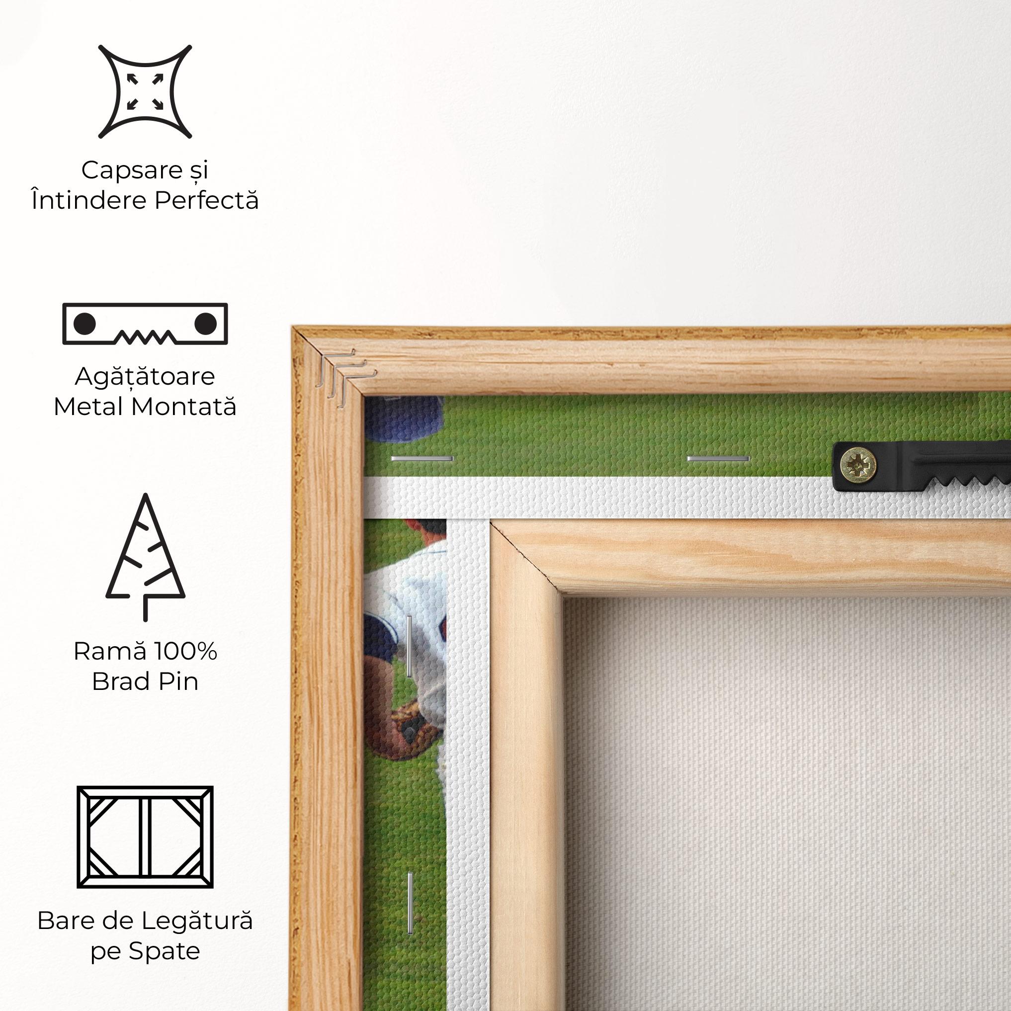 Tablou Canvas Baseball Player mockup 5