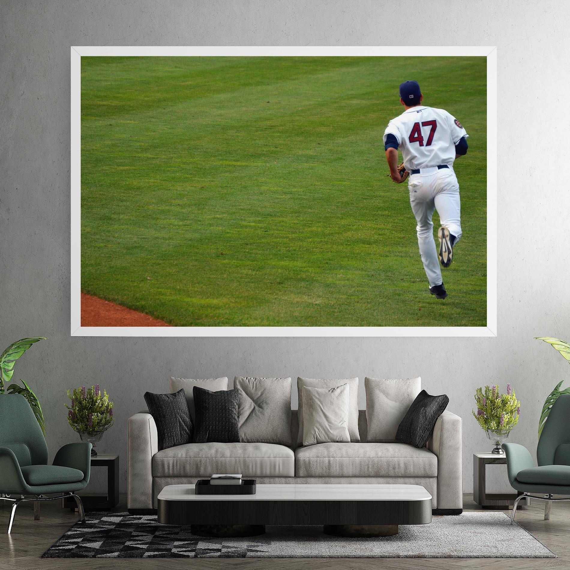 Tablou Canvas Baseball Player mockup 7
