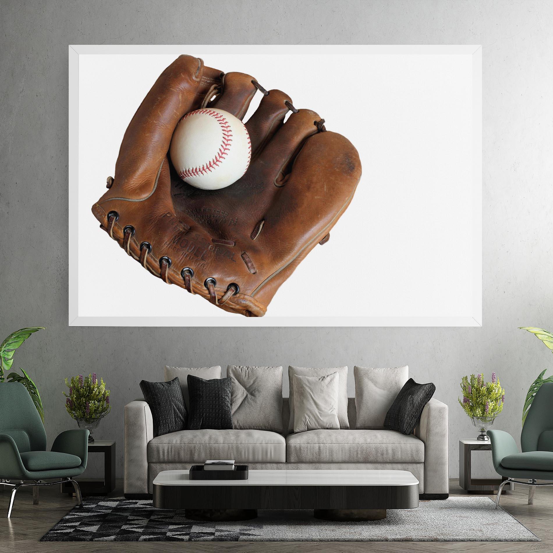Tablou Canvas Holding Baseball Ball mockup 7