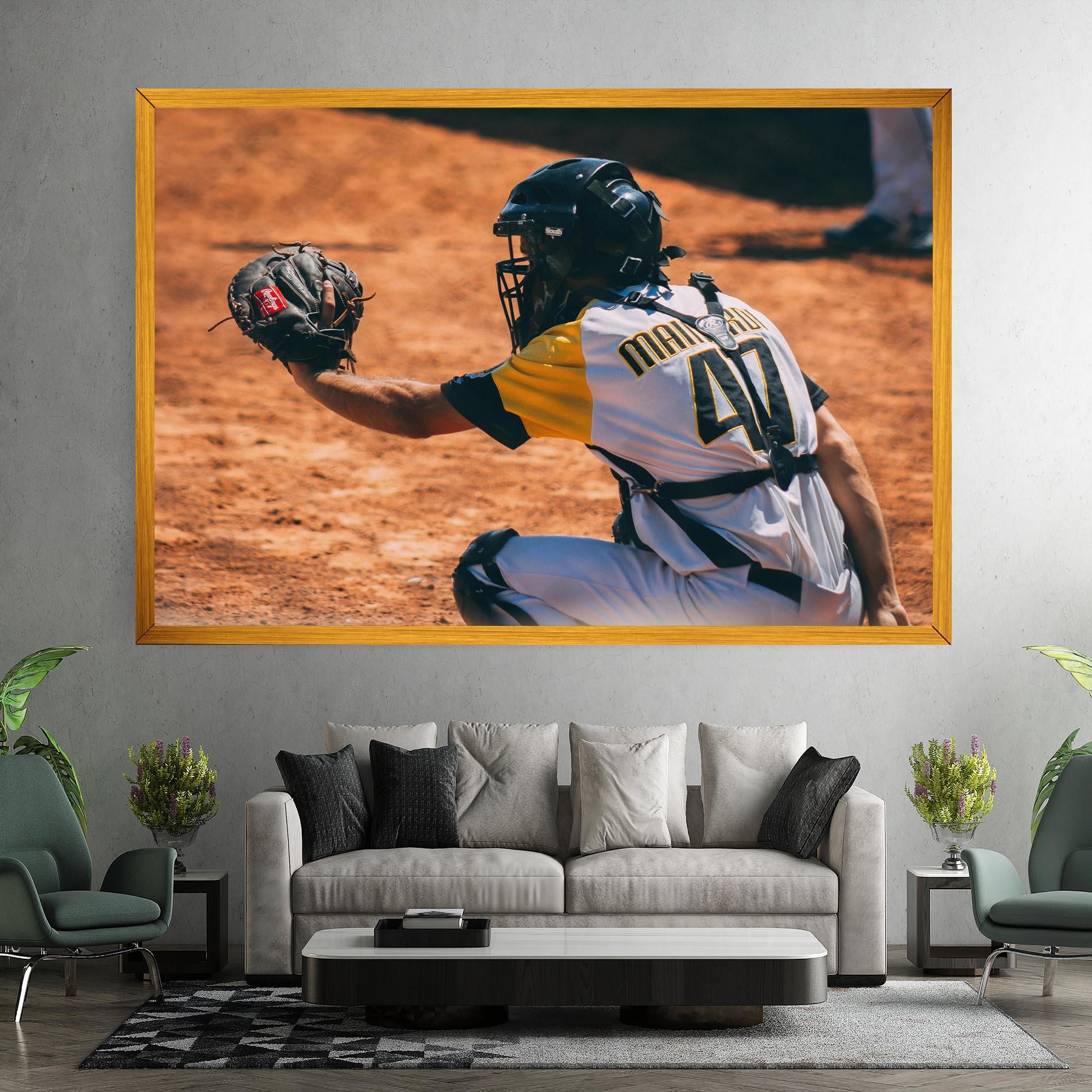 Tablou Canvas Number 47 Baseball mockup 7