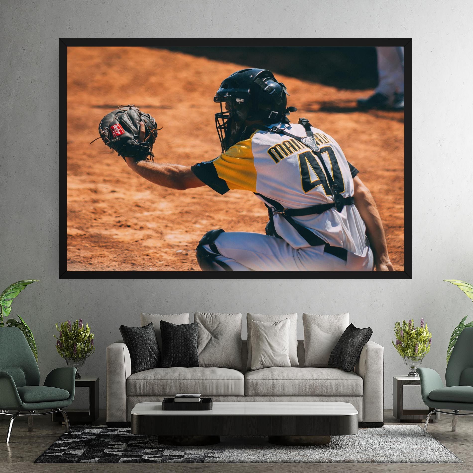 Number 47 Baseball mockup 7