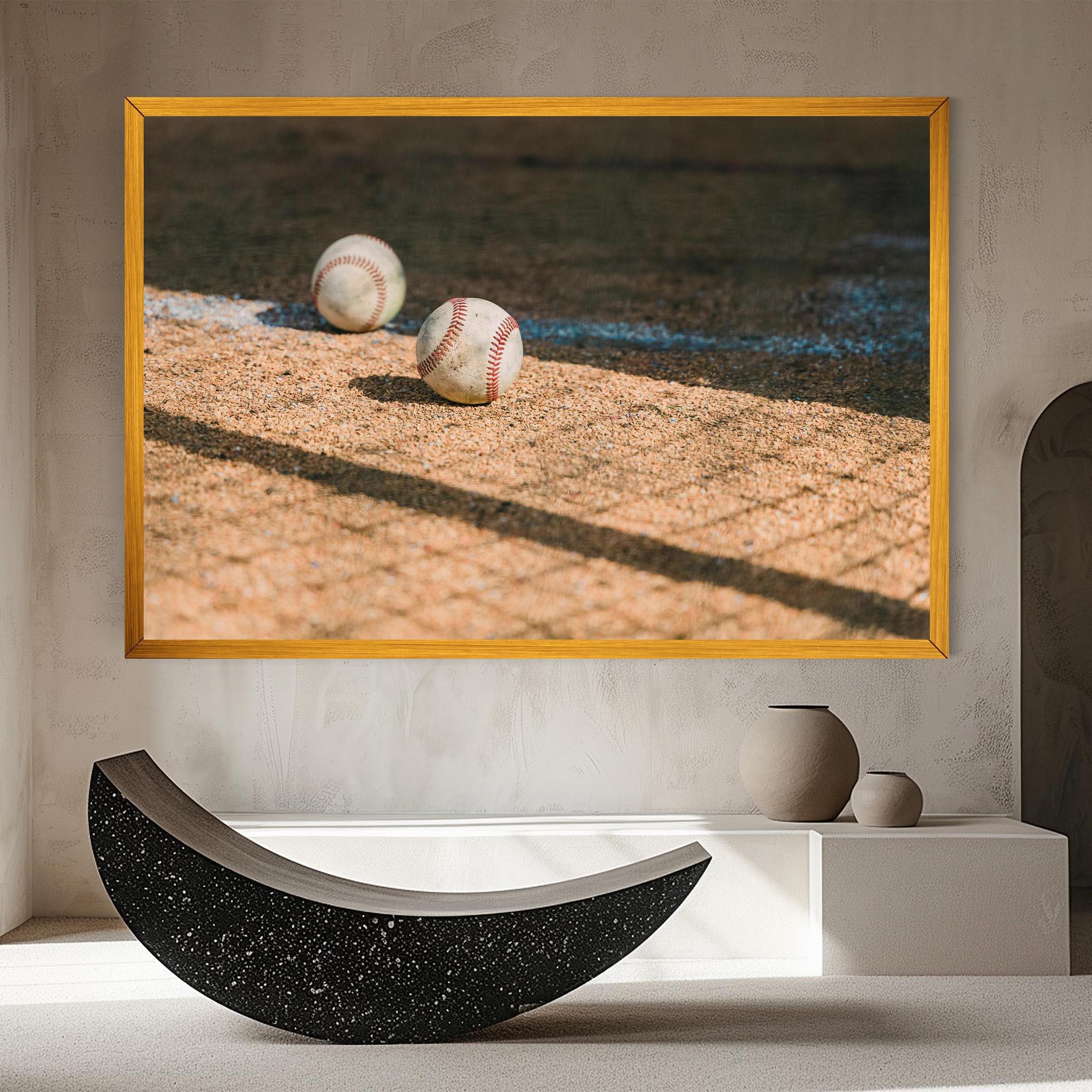 Tablou Canvas Baseball Balls mockup 8