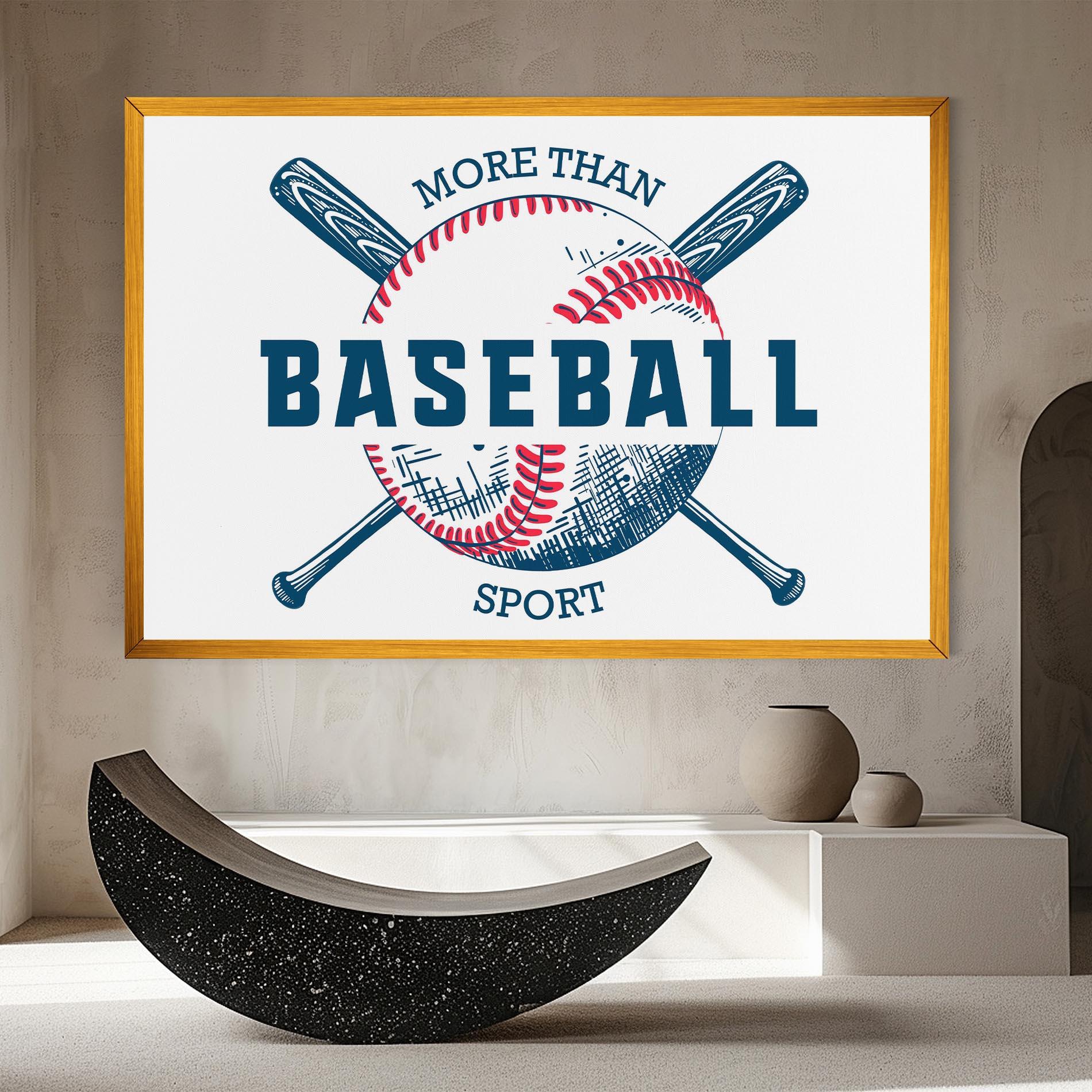 Tablou Canvas Baseball Sport mockup 8