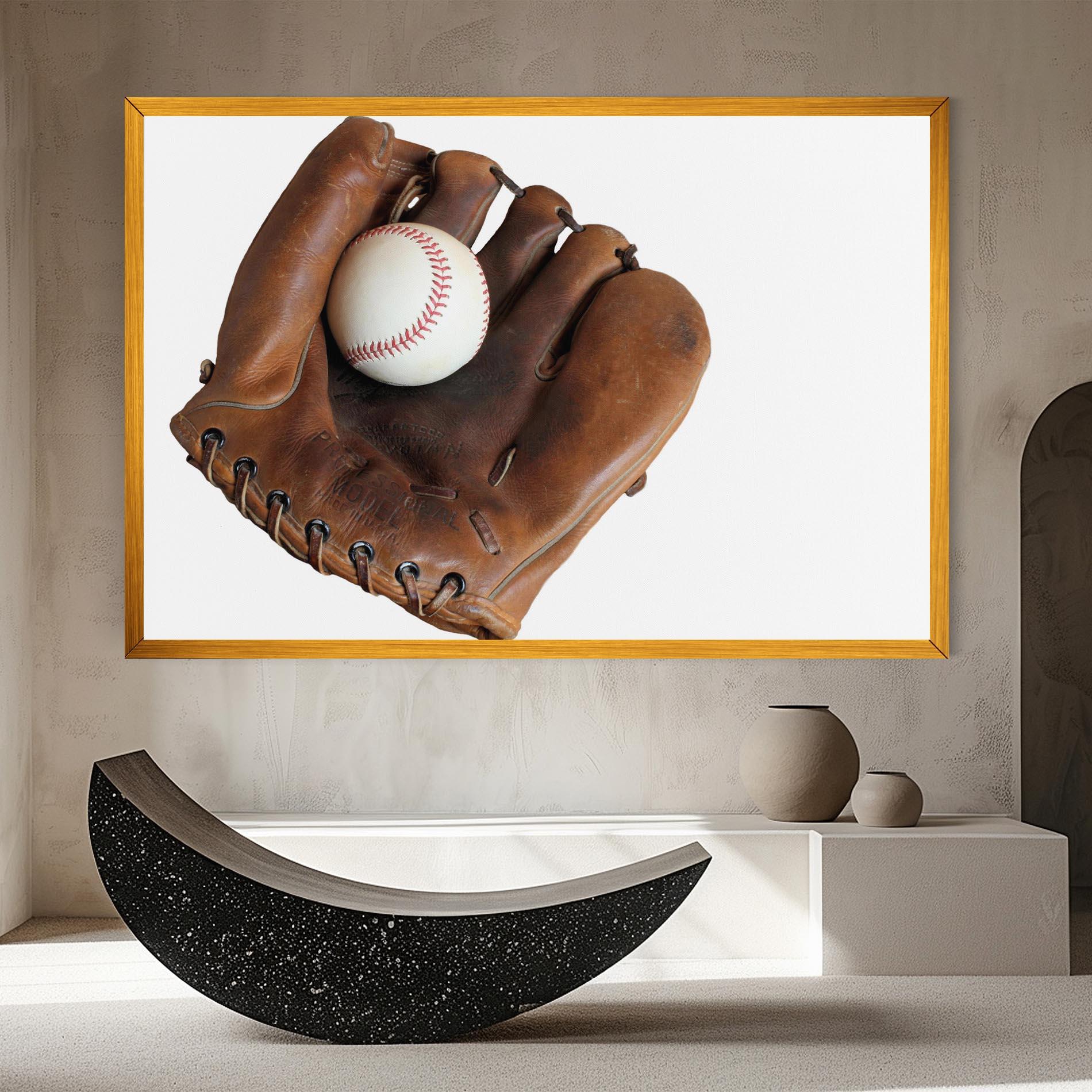 Tablou Canvas Holding Baseball Ball mockup 8