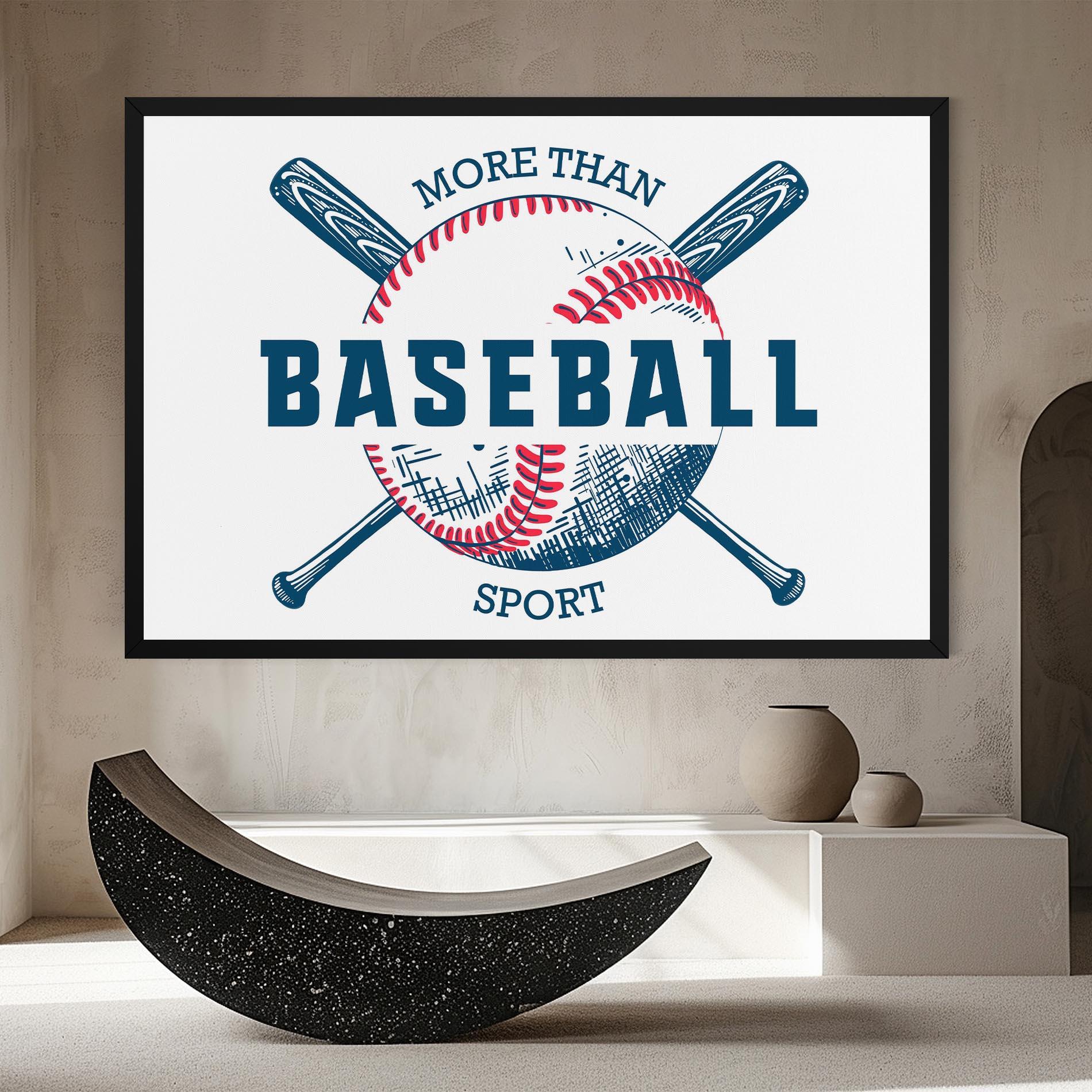 Tablou Canvas Baseball Sport mockup 8