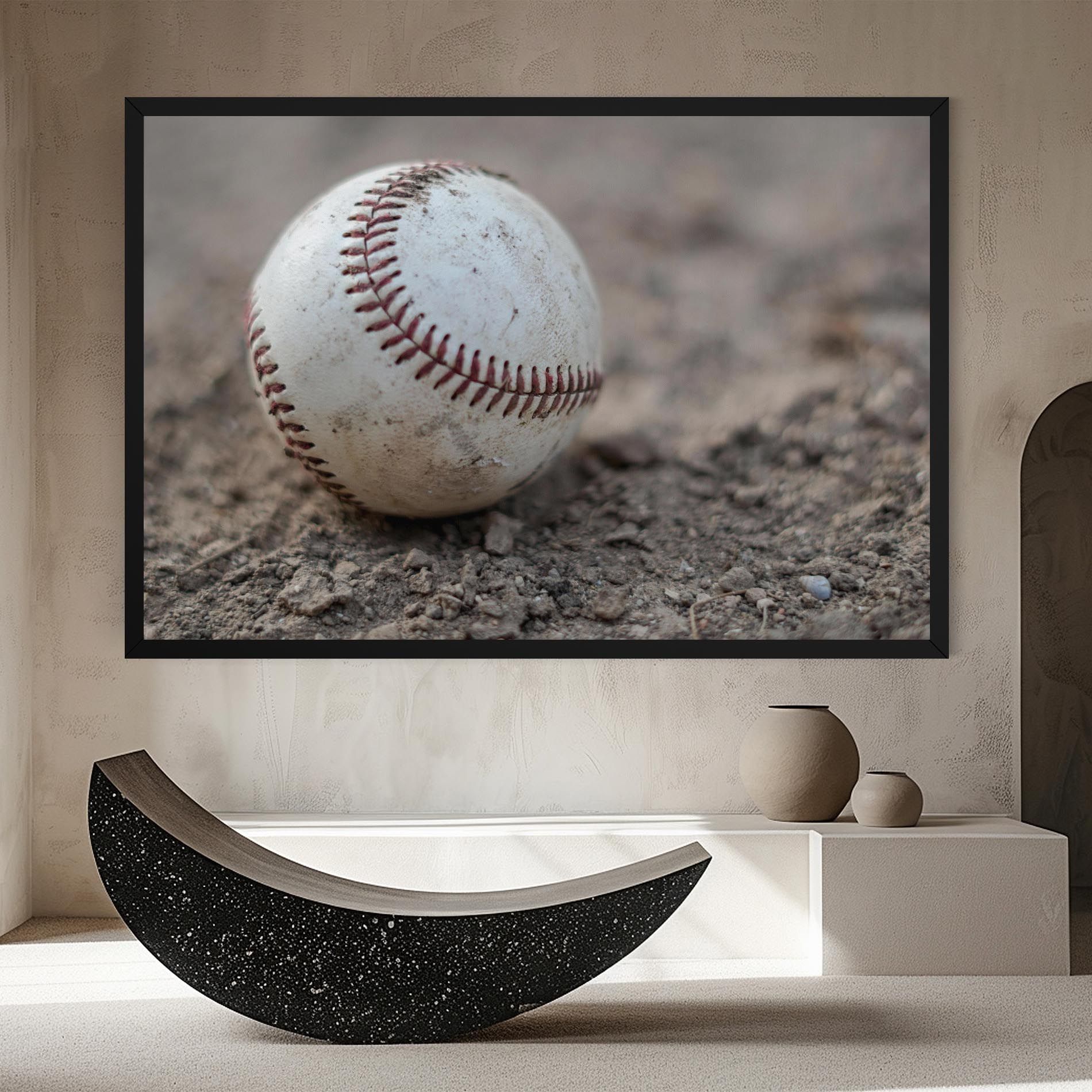 Dusty Baseball Ball mockup 8